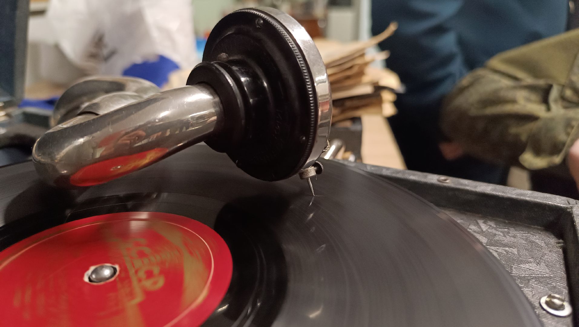 грампластинка, патефон, день победы, лобня,