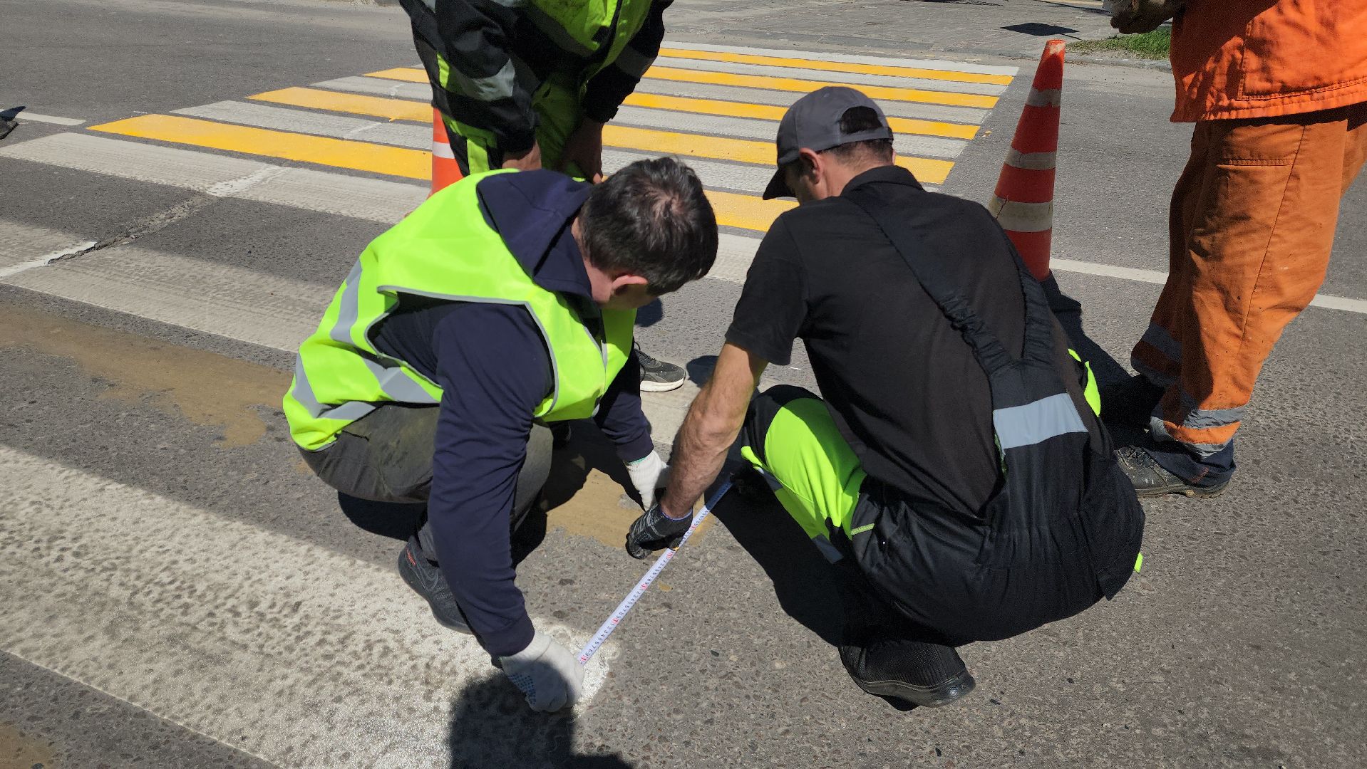 нацпроект, шатура, ремонт дорог, обновление разметки,