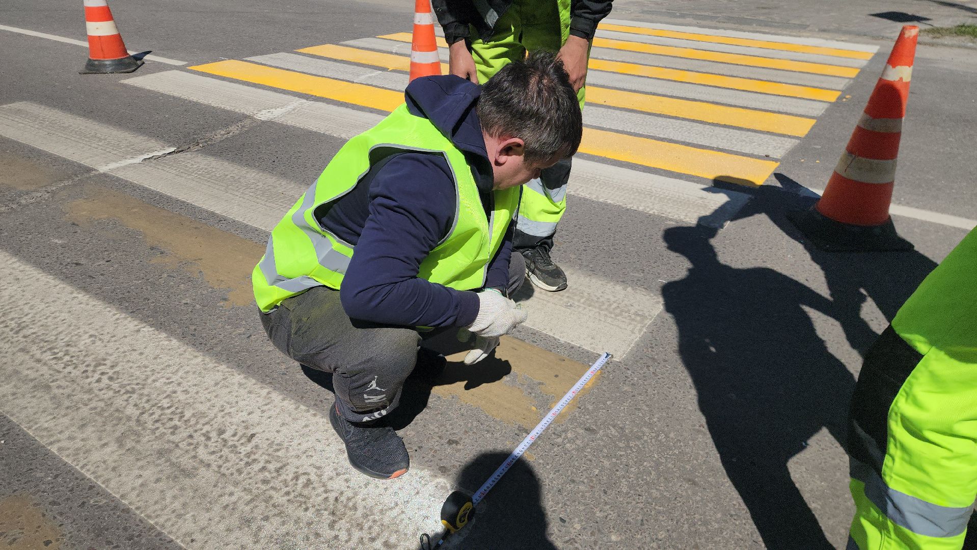 нацпроект, шатура, ремонт дорог, обновление разметки,