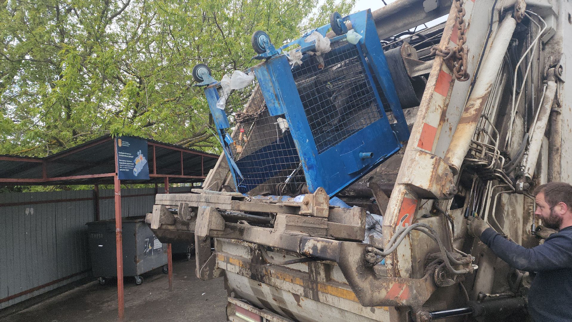 жкх и благоустройство, жкх подмосковье, шатура, мусорные контейнеры, уборка мусора, контейнерные площадки, кп,