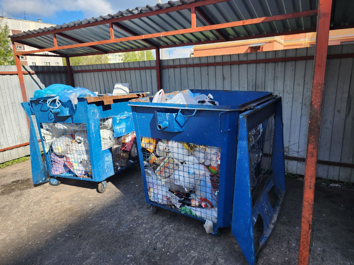 жкх и благоустройство, жкх подмосковье, шатура, мусорные контейнеры, уборка мусора, контейнерные площадки, кп,