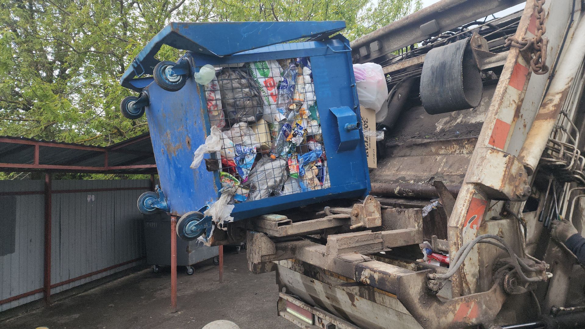жкх и благоустройство, жкх подмосковье, шатура, мусорные контейнеры, уборка мусора, контейнерные площадки, кп,