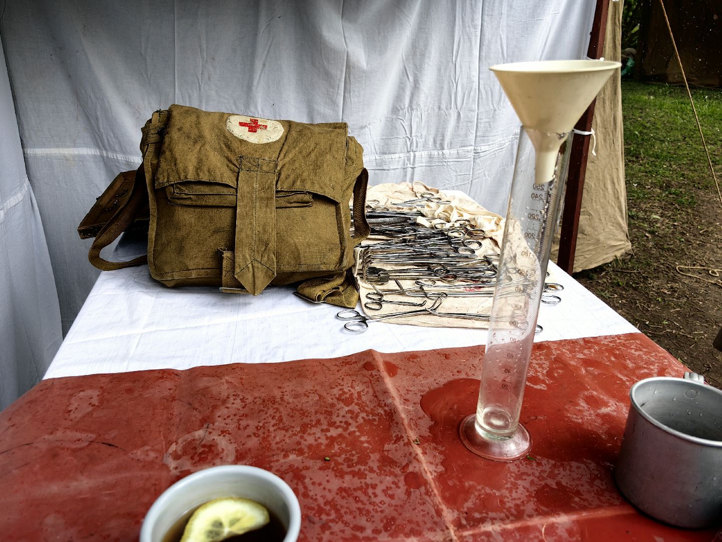 парк, день победы, оружие военных времн, полевая кухня,