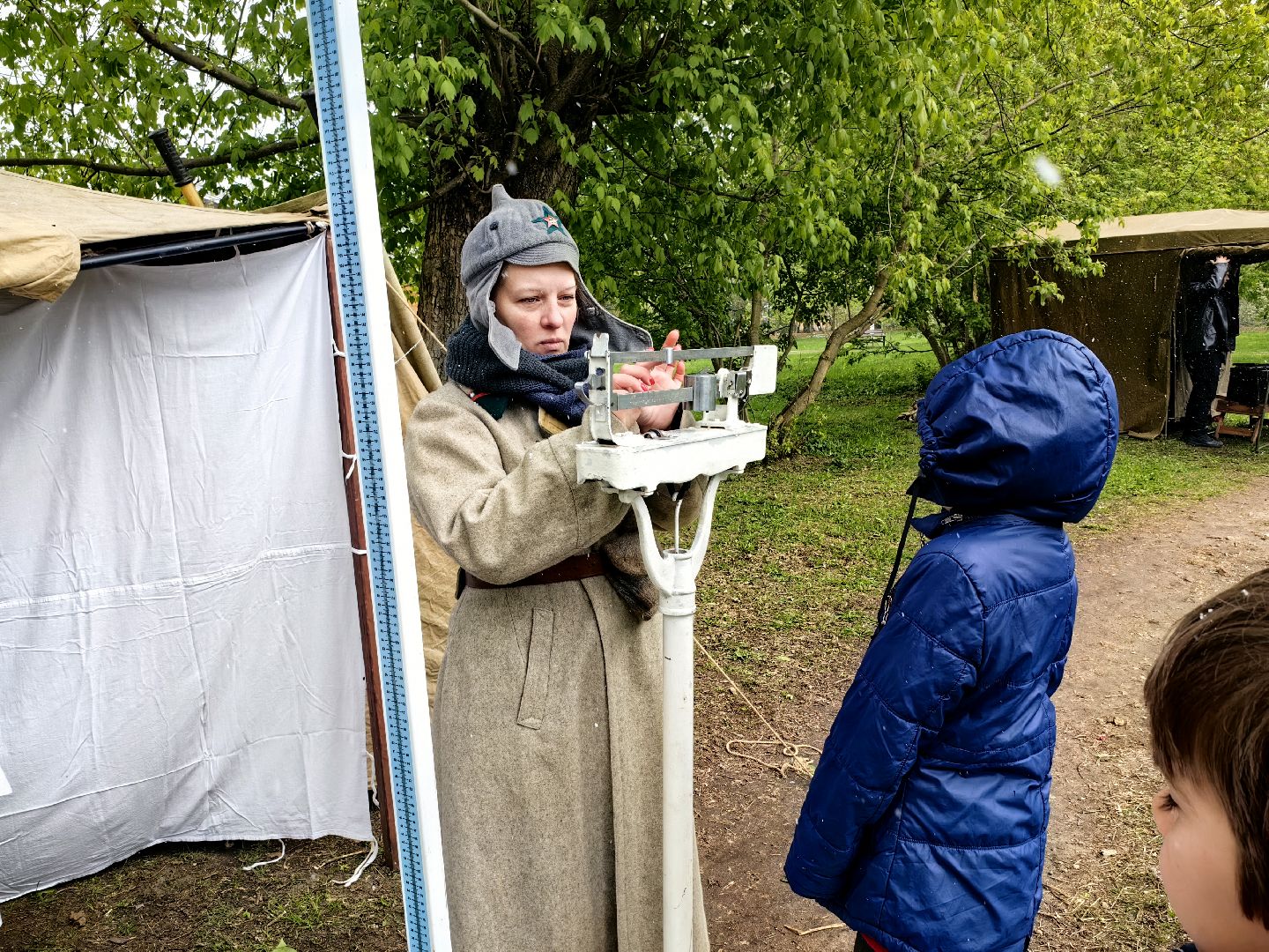 парк, день победы, оружие военных времн, полевая кухня,