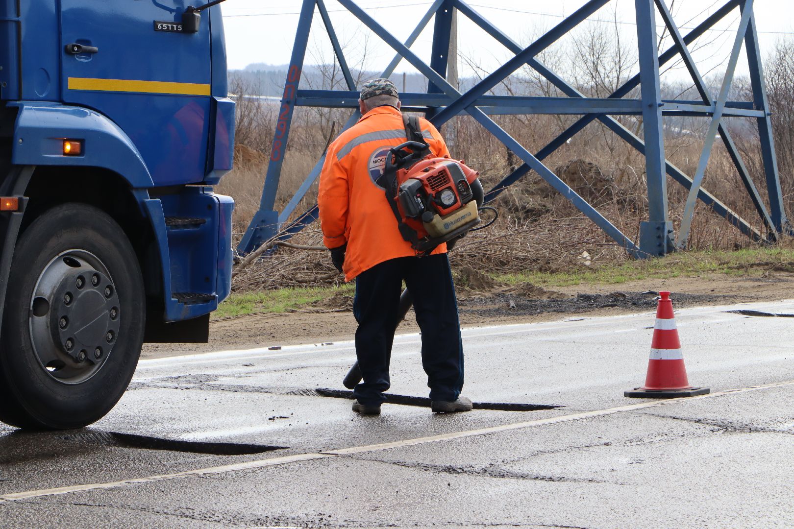 ямочный ремонт, Серебряные Пруды, безопасные дороги, ямы на дорогах,
