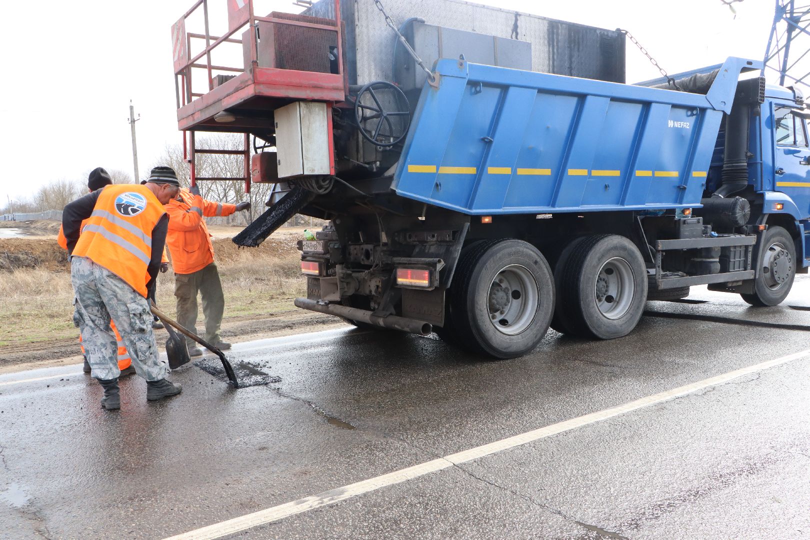 ямочный ремонт, Серебряные Пруды, безопасные дороги, ямы на дорогах,