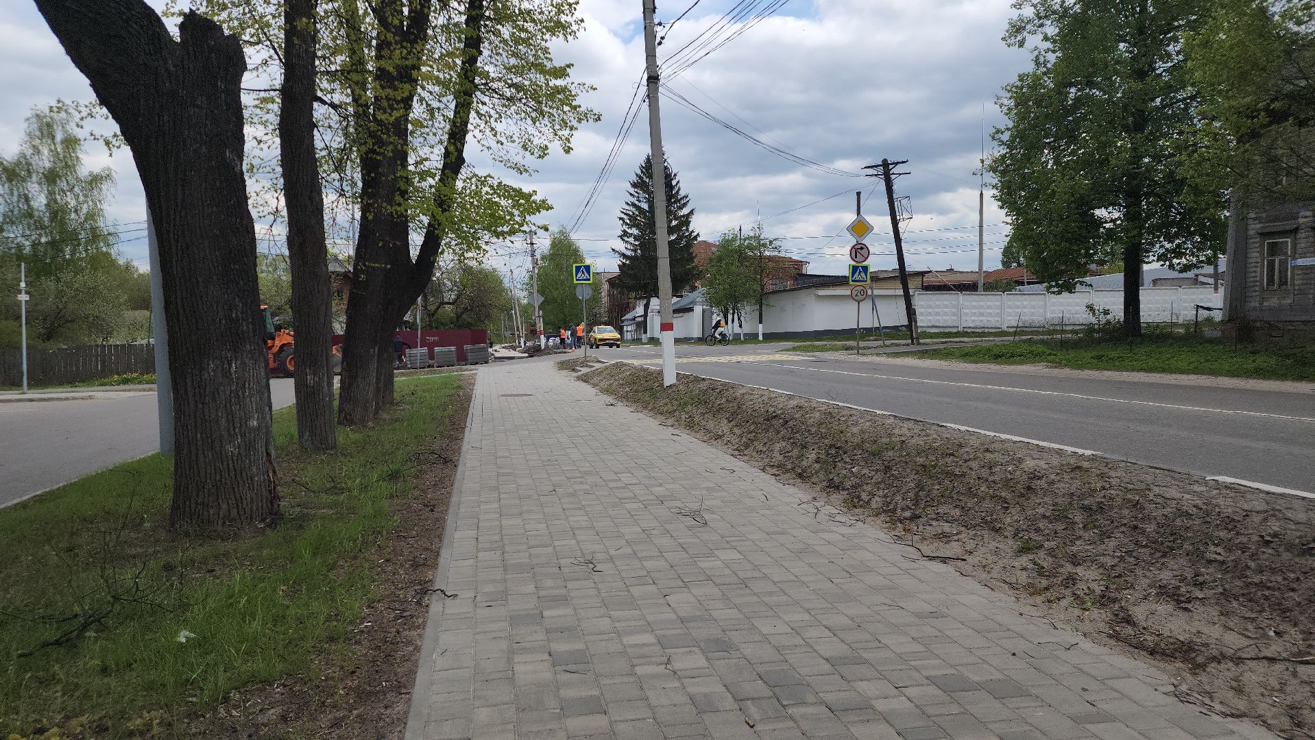 Павловский Посад, городской округ павловский посад, люди, благоустройство, тротуар, жители, строительство,