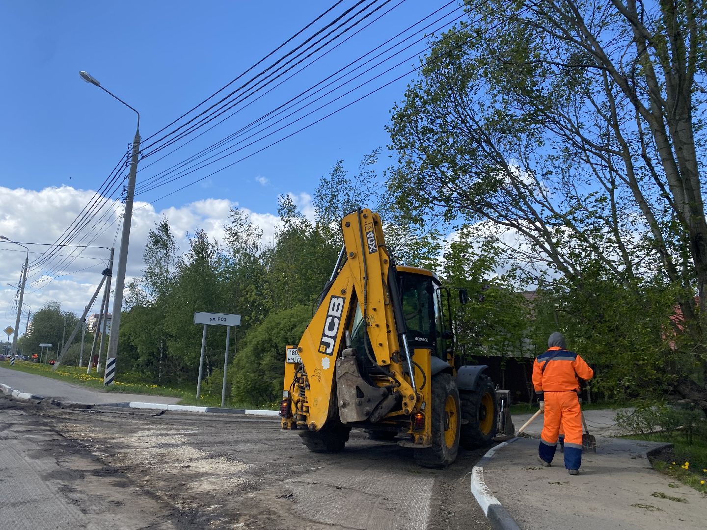 Ремонт дорог, Подмосковье, Домодедово, Западный, Дорога, асфальтирование дорог,