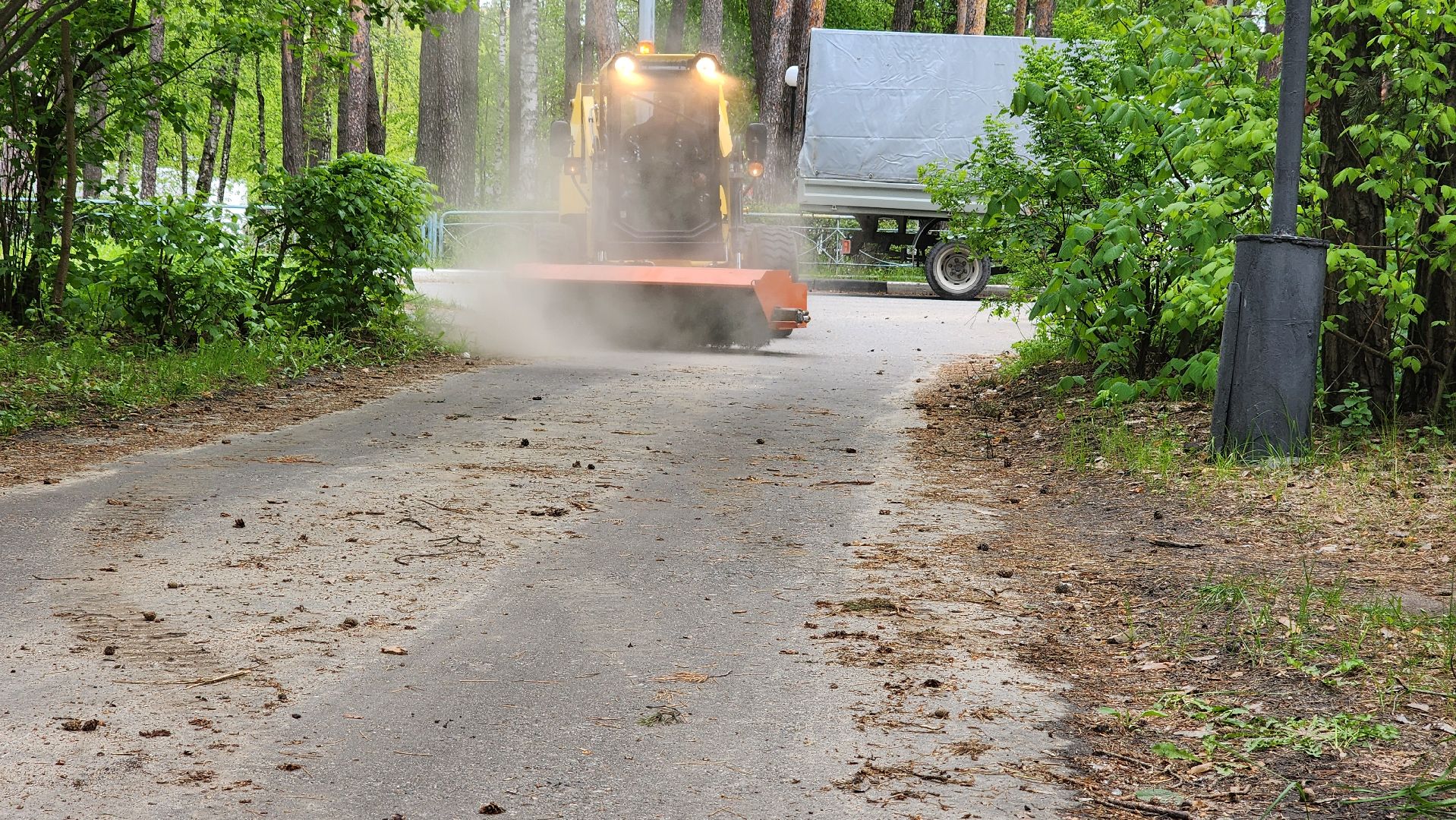 спецтехника, благоустройство, протвино, комбинат благоустройства, чистота,