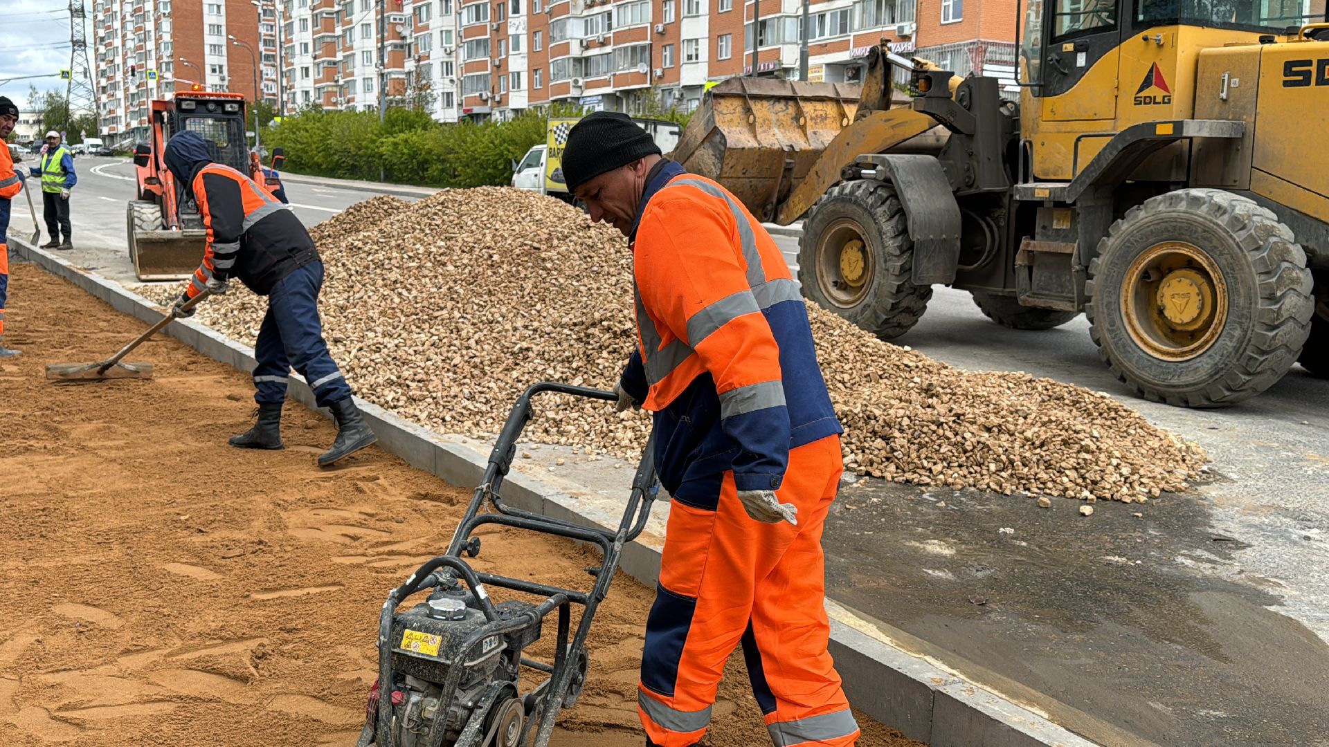Ремонт дорог, Одинцово, Благоустройство,