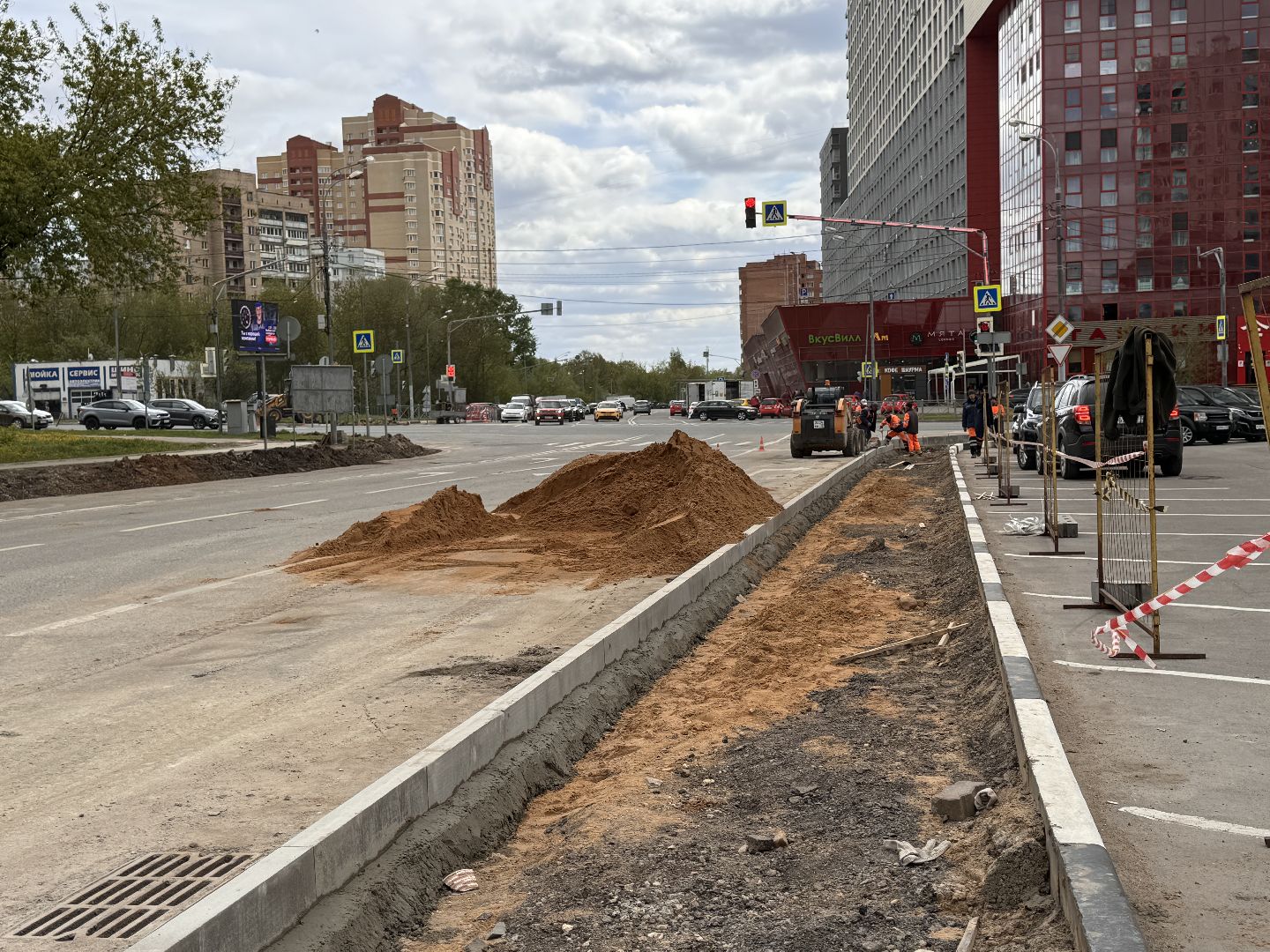 Ремонт дорог, Одинцово, Благоустройство,