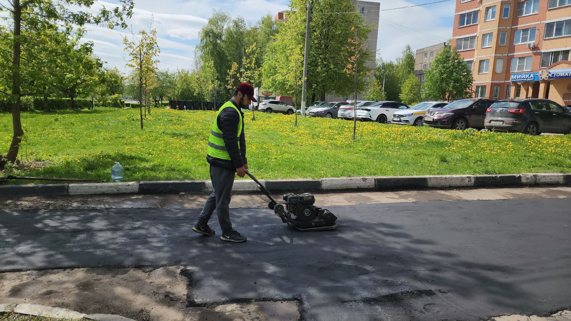 Ямочный ремонт, Подольск, Ремонт дорог, коммунальное предприятие,