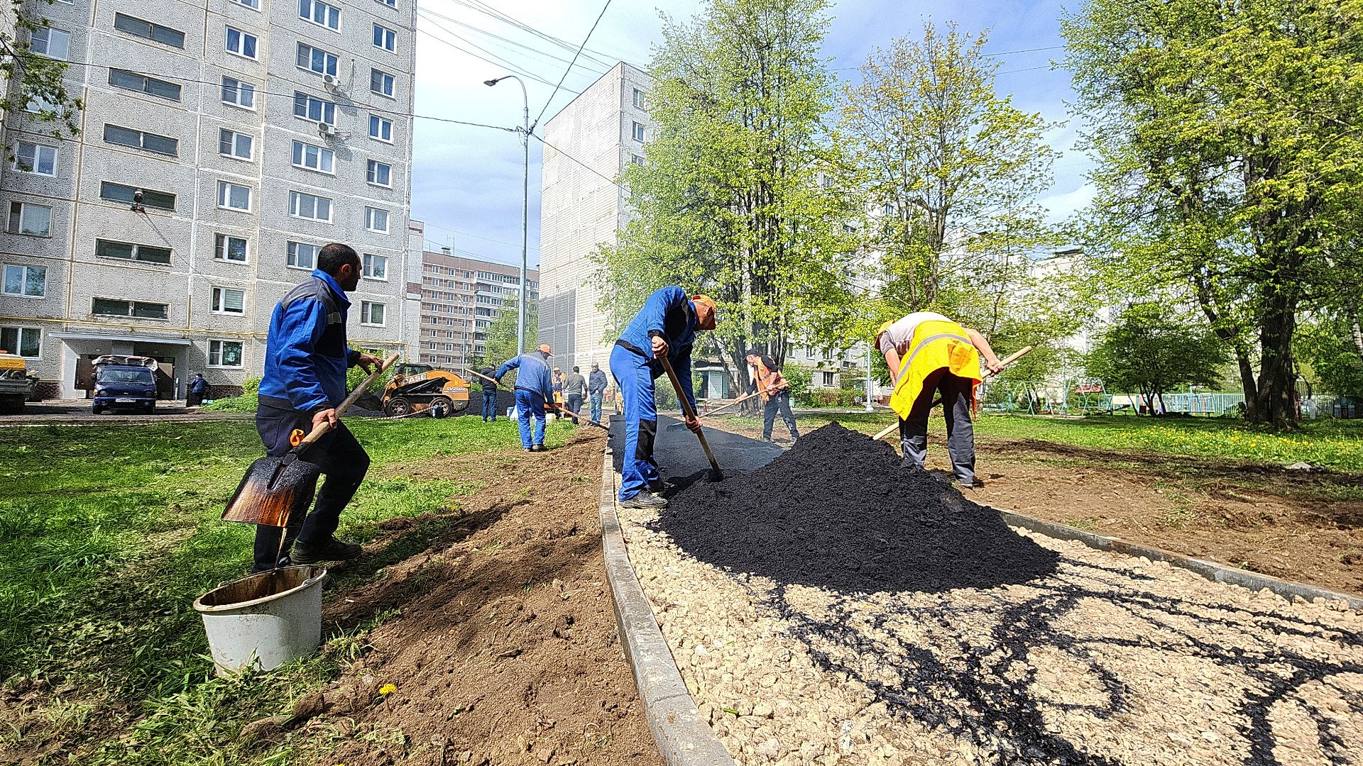 электросталь, мой город, жители города, благоустройство, благоустройство 2024, благоустройство дворов, укладка асфальта, асфальтирование дорог,