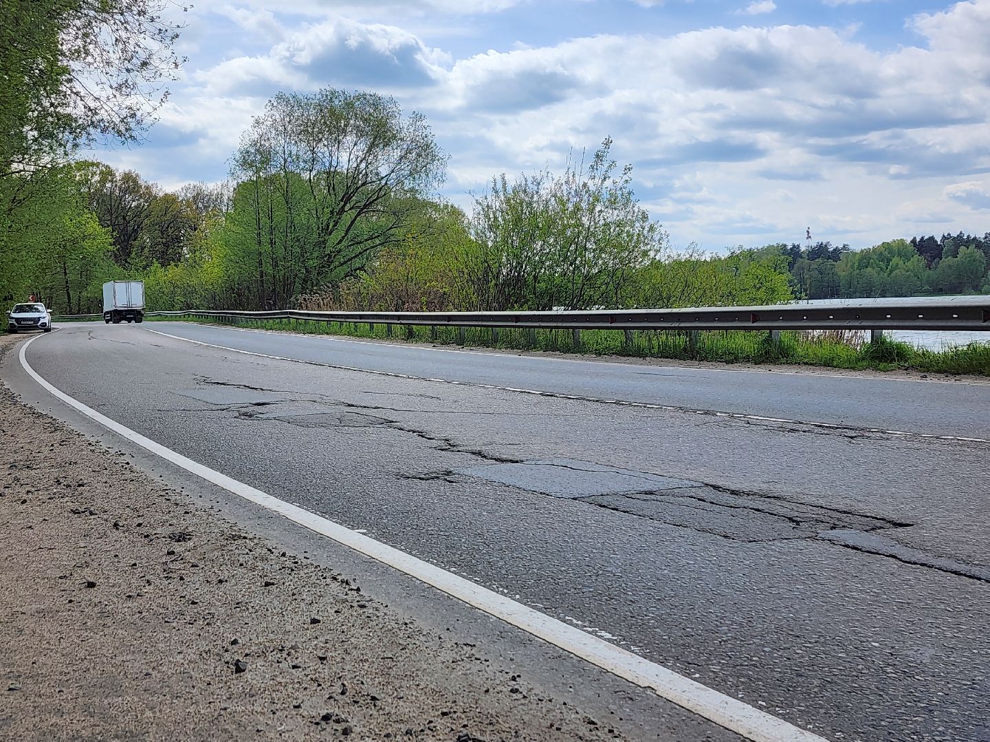 ремонт дорог, национальный проект Безопасные качественные дороги, ремонт дорожного полотна, Бисерово, Богородский городской округ,