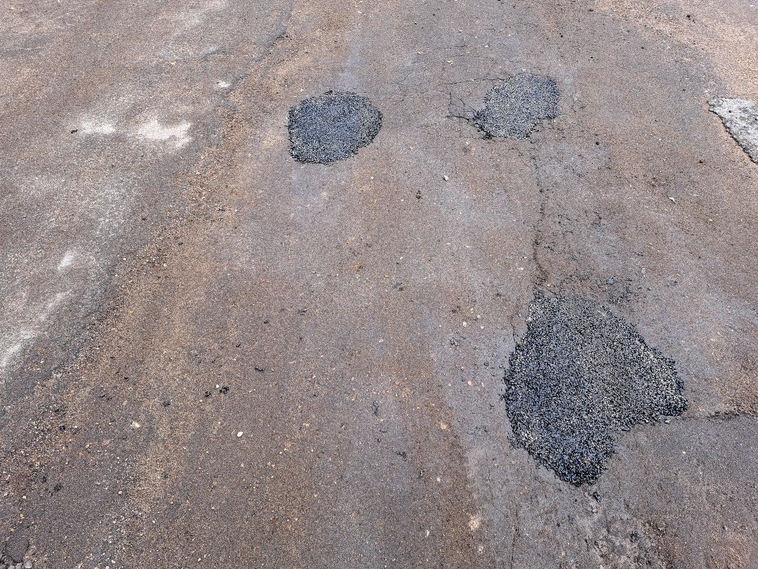 Дороги, Ямочный ремонт, Новый асфальт