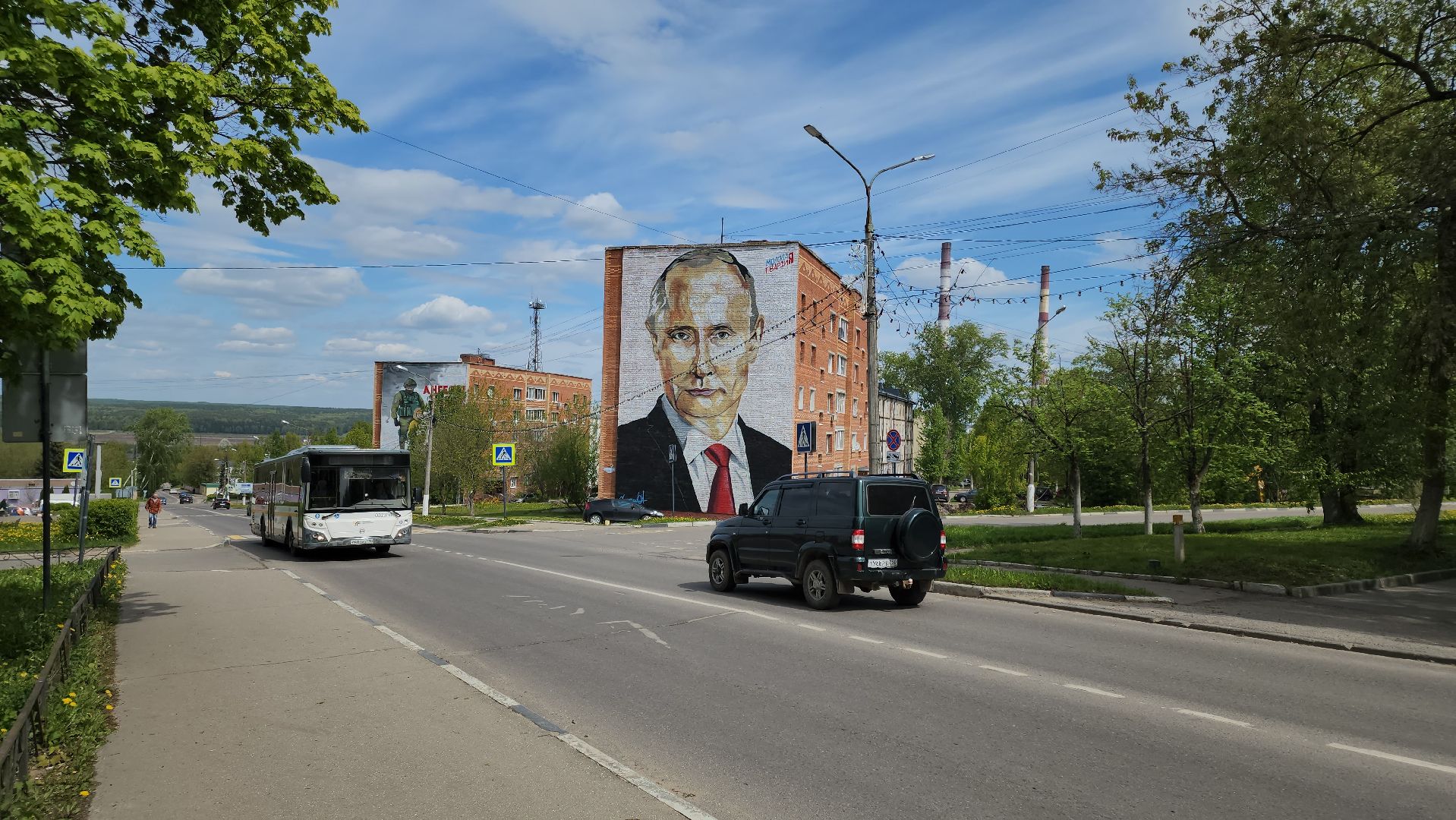 кашира, мурал, граффити, стрит-арт, сво, герои сво, защитники отечества, ангелы за моим плечом,