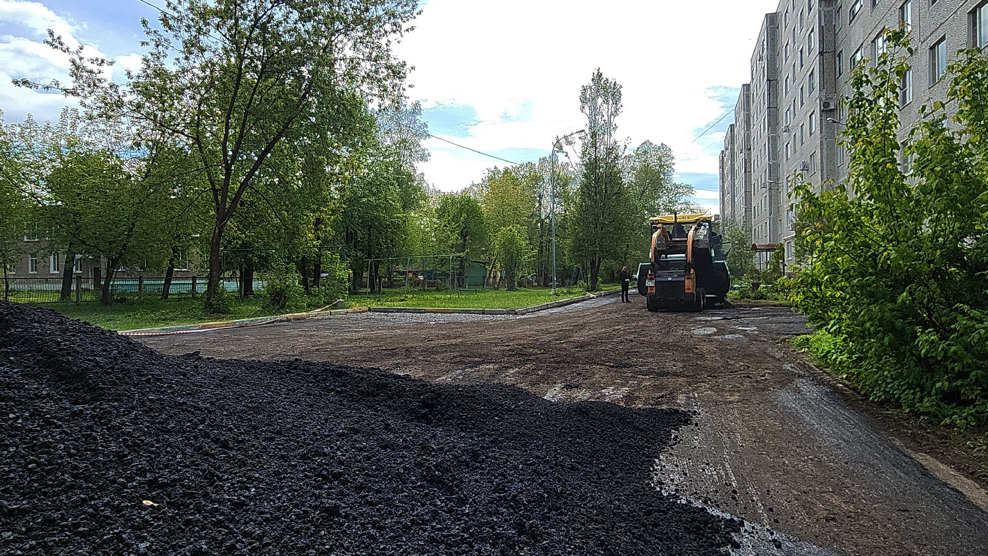 электросталь, мой город, жители города, благоустройство, благоустройство двора, благоустройство 2024,