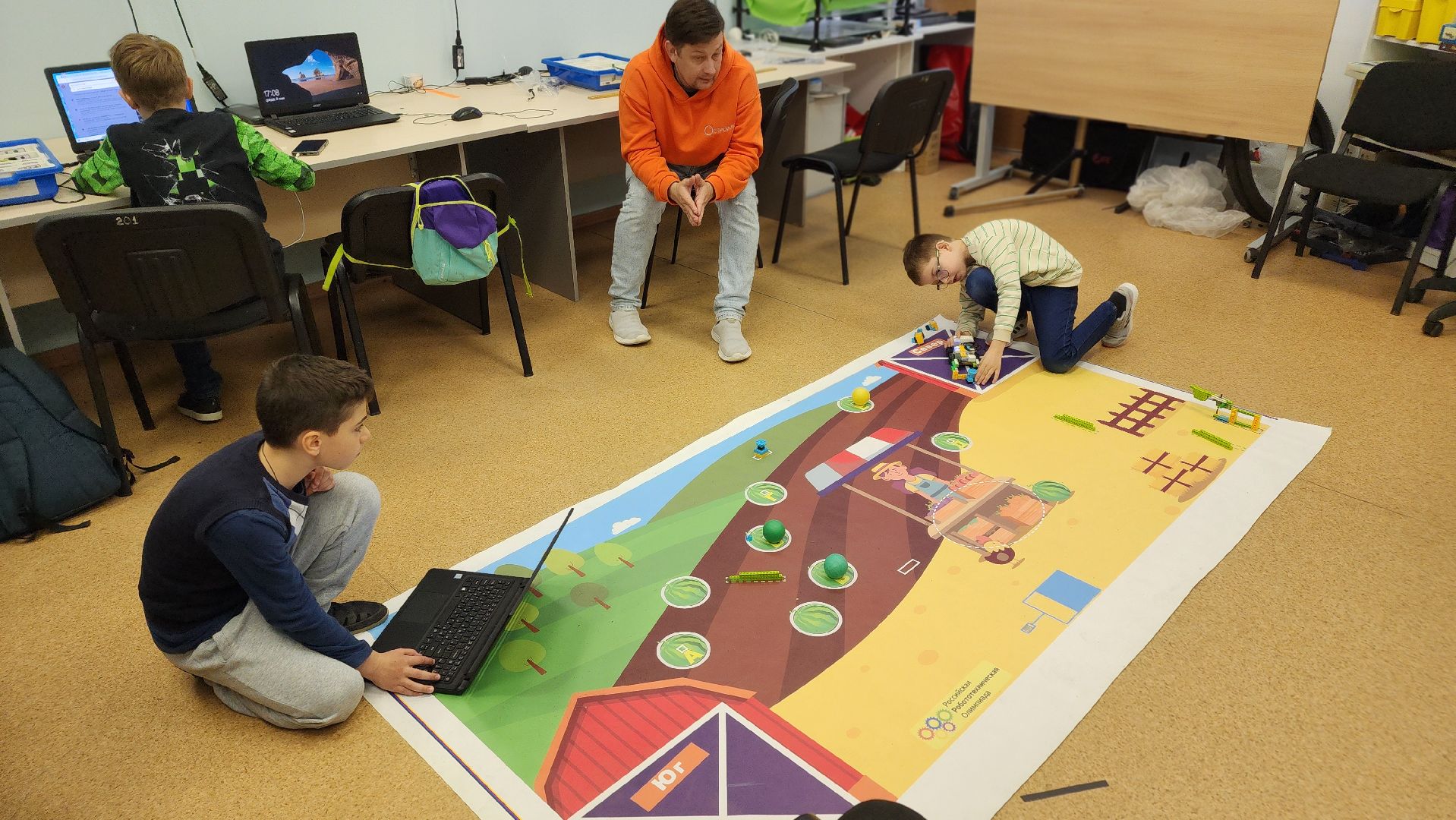 ступино, робототехника, олимпиада по роболтотехнике,