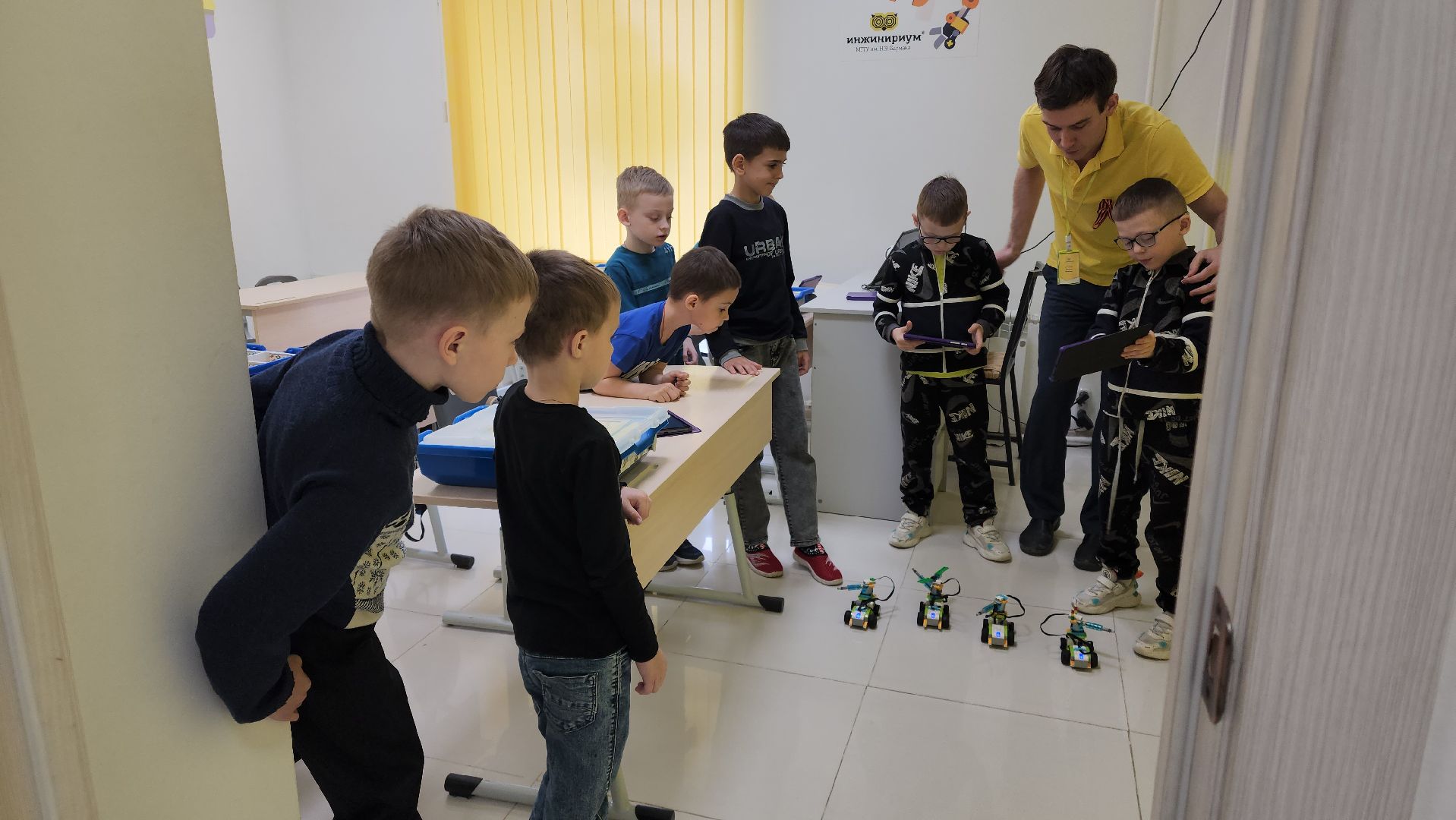 Егорьевск, мастер классы, Роботы, Дети,