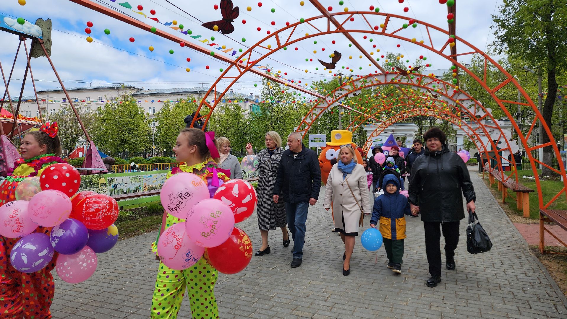 Егорьевск, егорьевск год семьи, Год семьи, Парад семей,