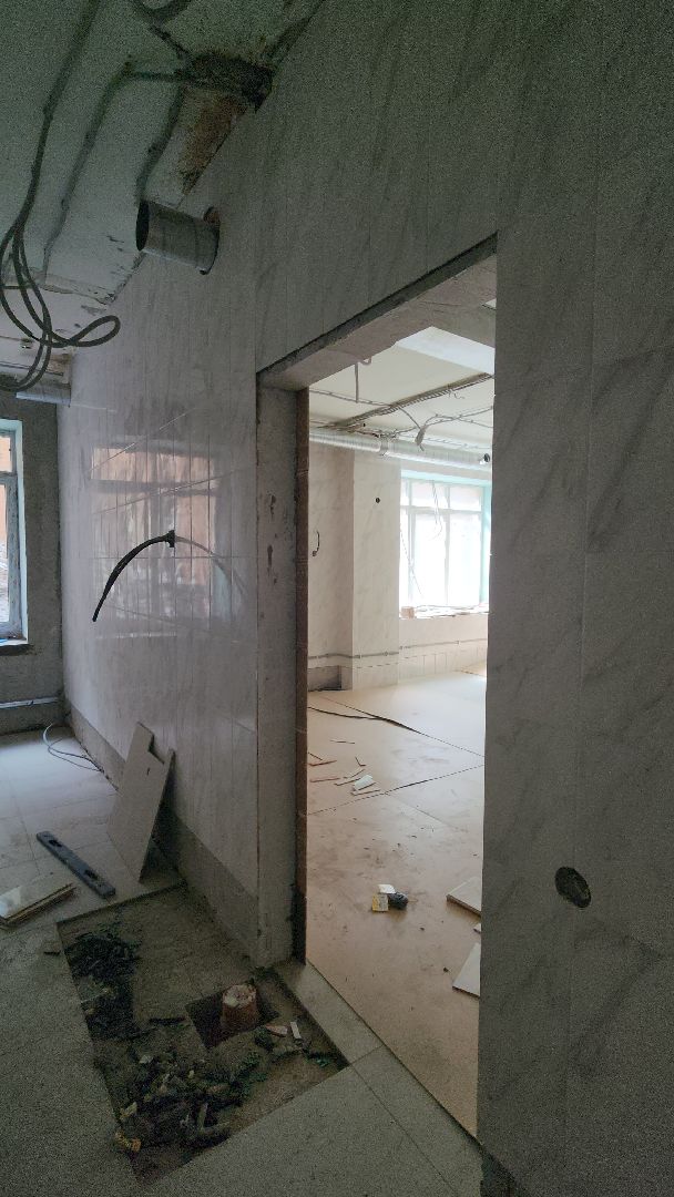 серпухов, улица космонавтов, школа 16, пищеблок, капитальный ремонт,