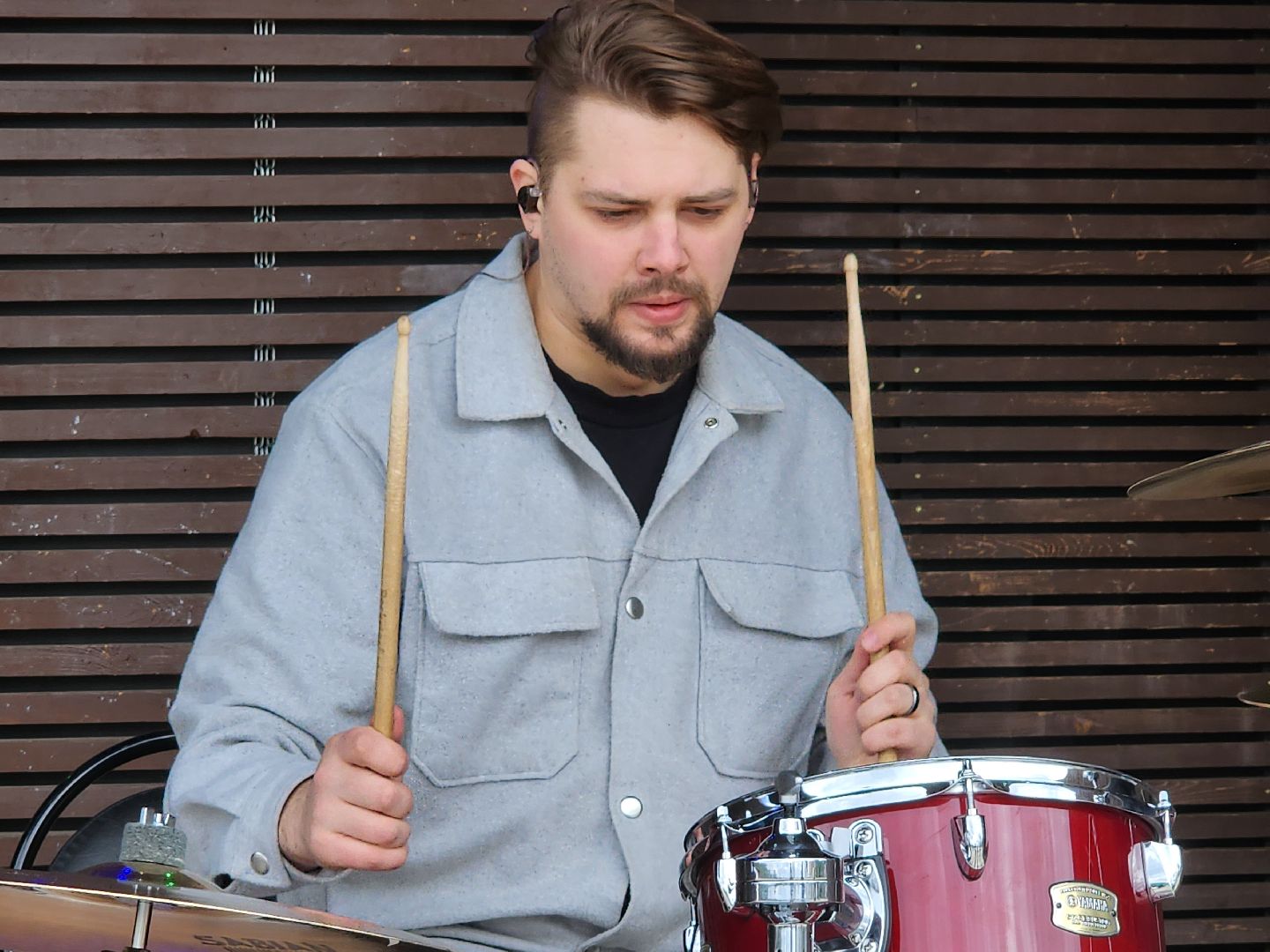 Концерт барабанов, парки подмосковья, орехово зуево,