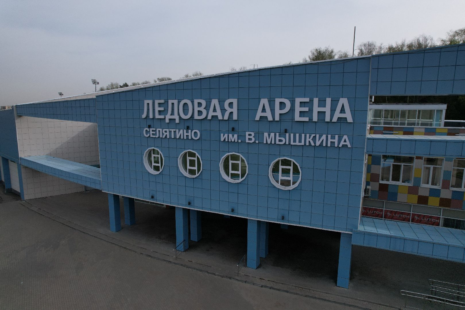 видео с коптера, стадион, спорт,