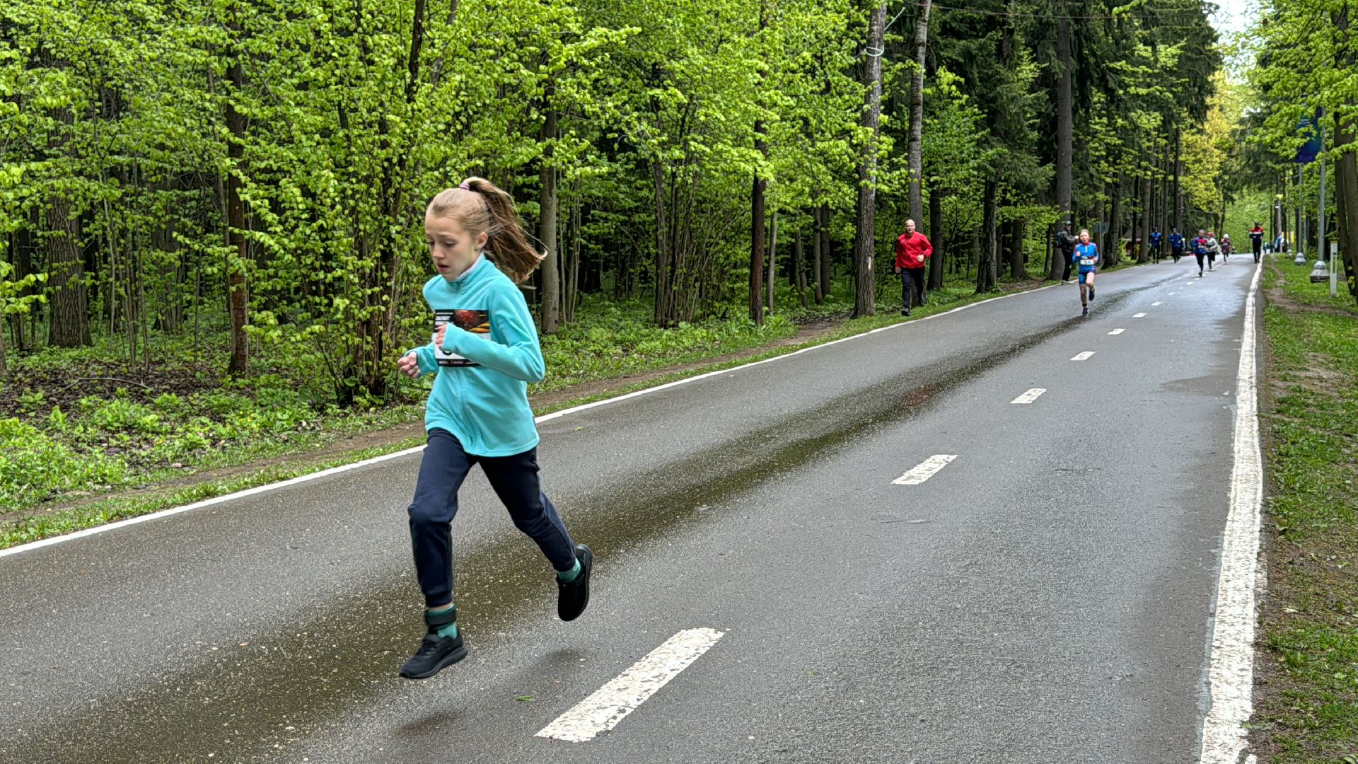 Одинцово, Памятный забег, Салют Победы,