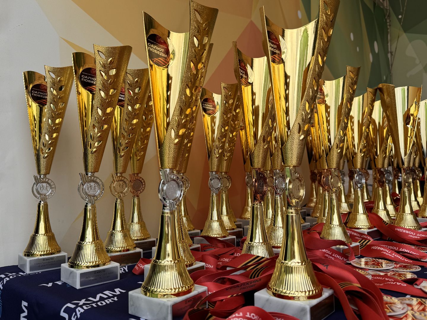 Одинцово, Памятный забег, Салют Победы,