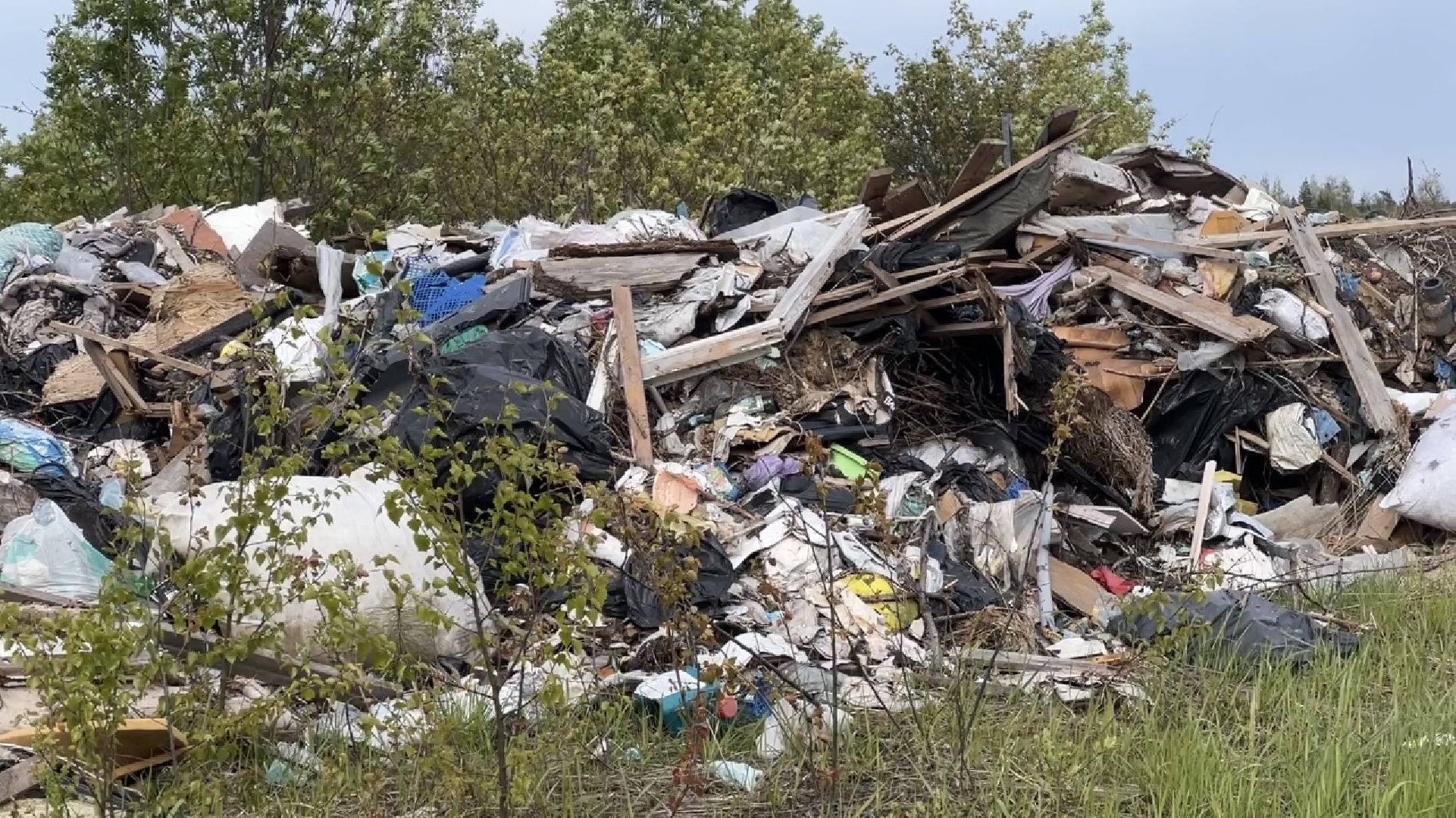 химки, мусор, свалка, незаконная свалка,