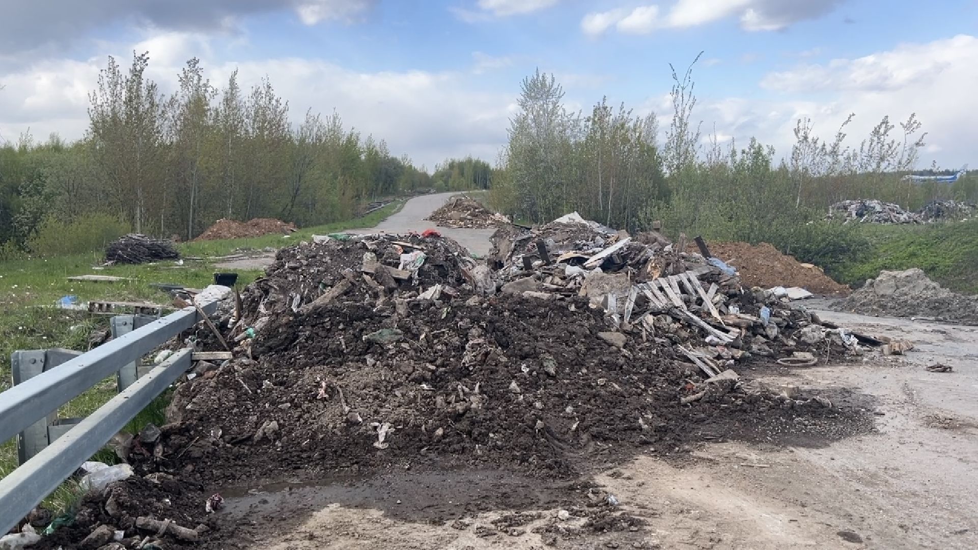 химки, мусор, свалка, незаконная свалка,