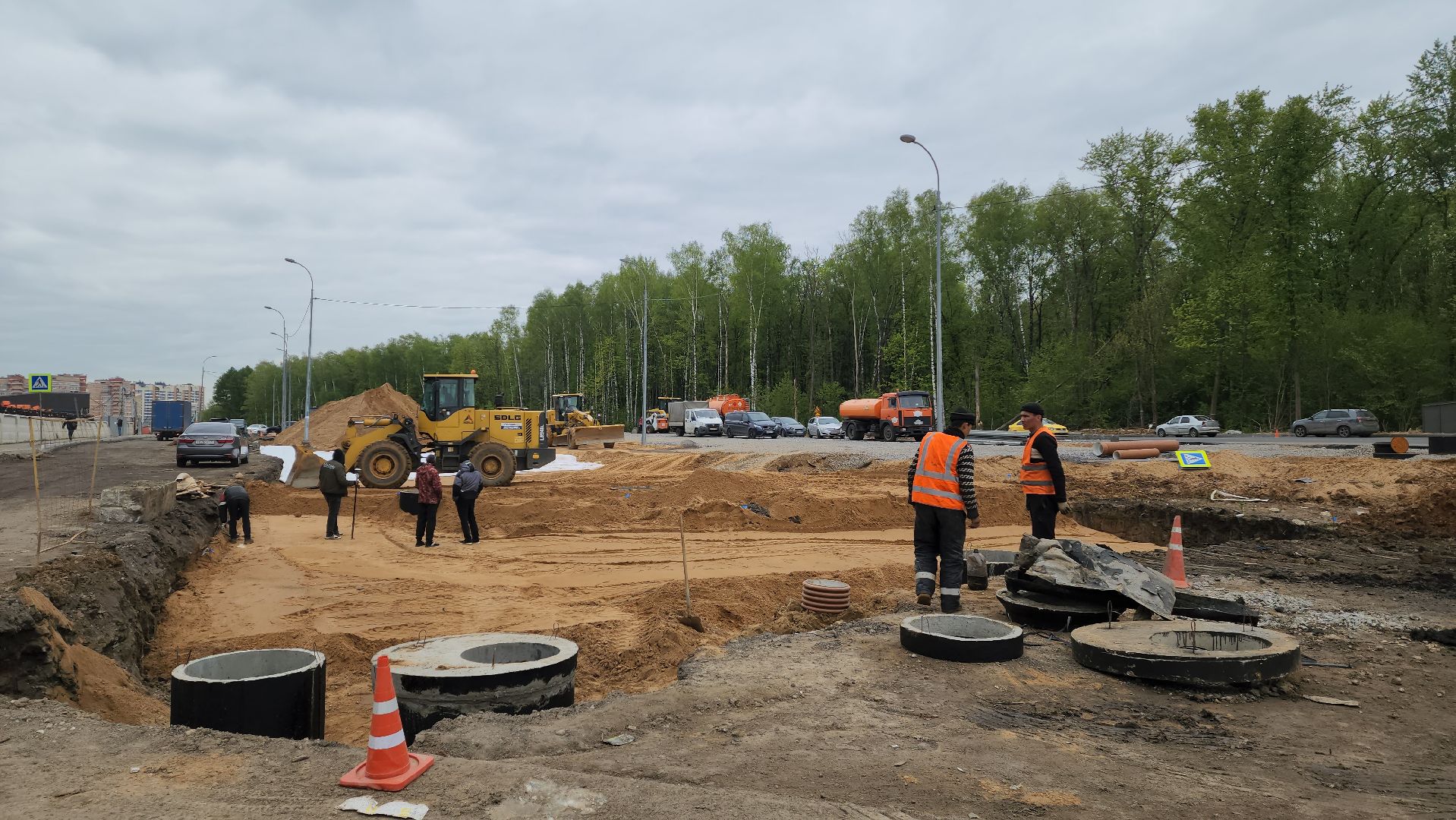 красногорск, дороги, парковка, областная детская больница,