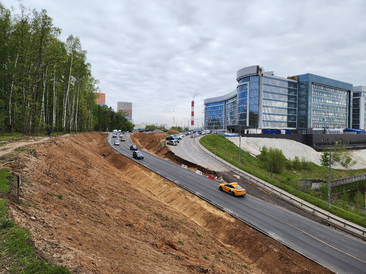 красногорск, дороги, парковка, областная детская больница,