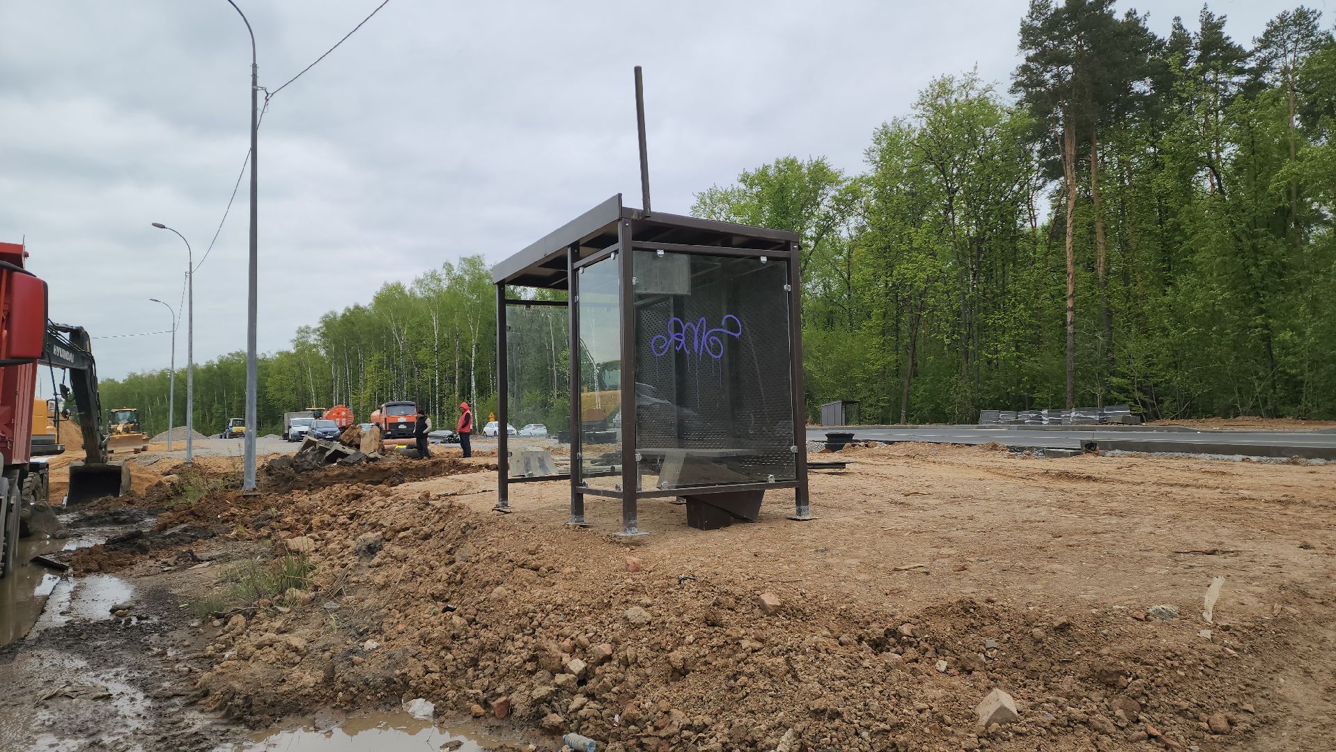 красногорск, дороги, парковка, областная детская больница,