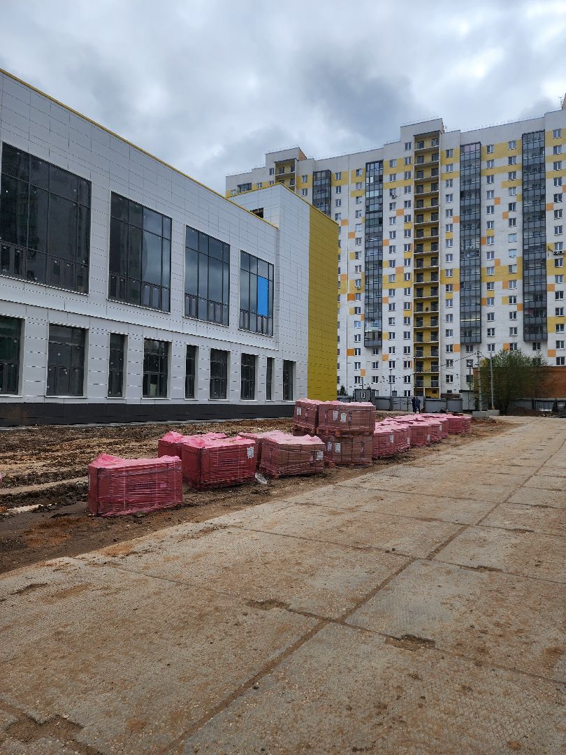 строительство школы, мытищи, новая школа,