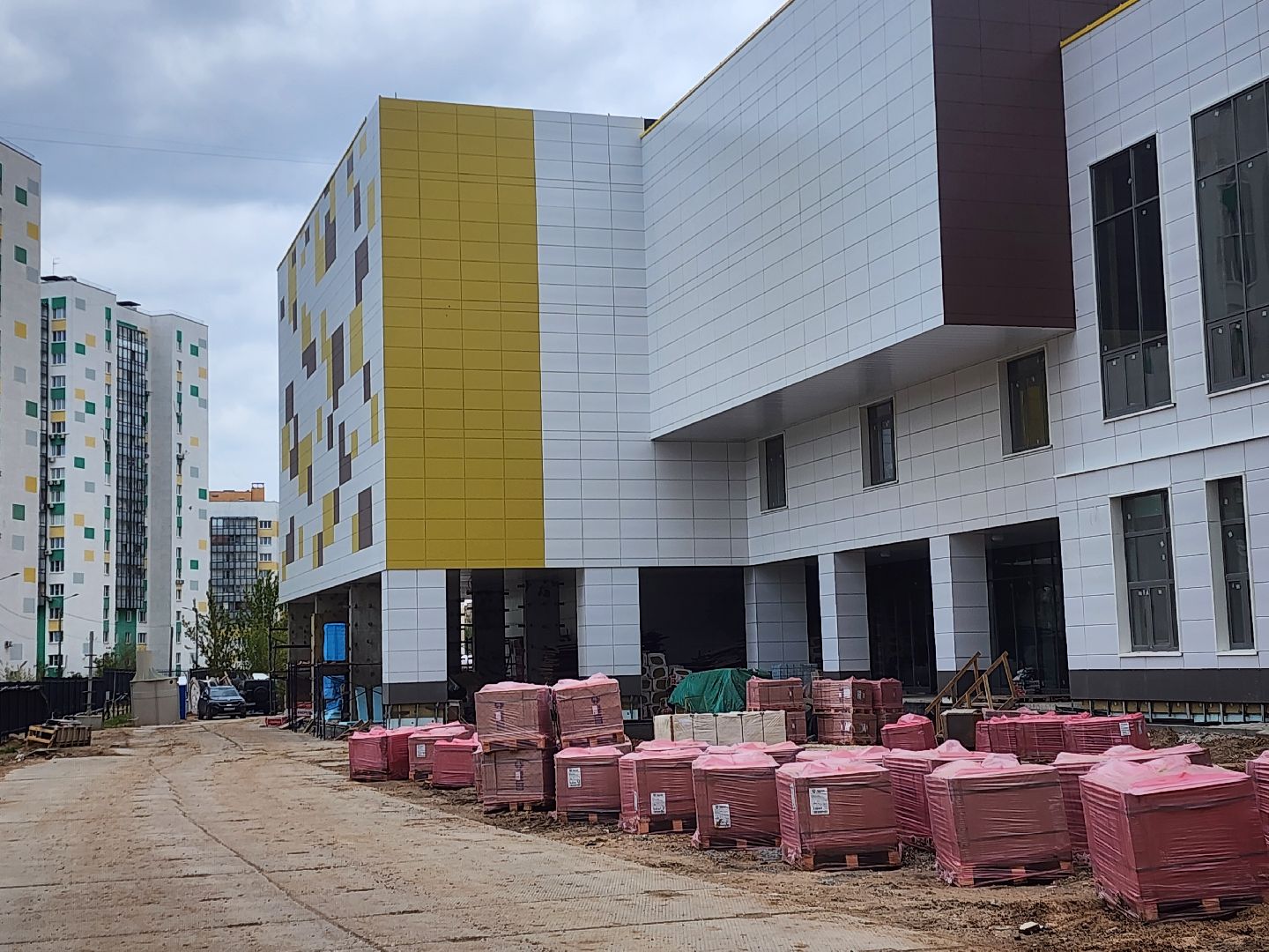 строительство школы, мытищи, новая школа,