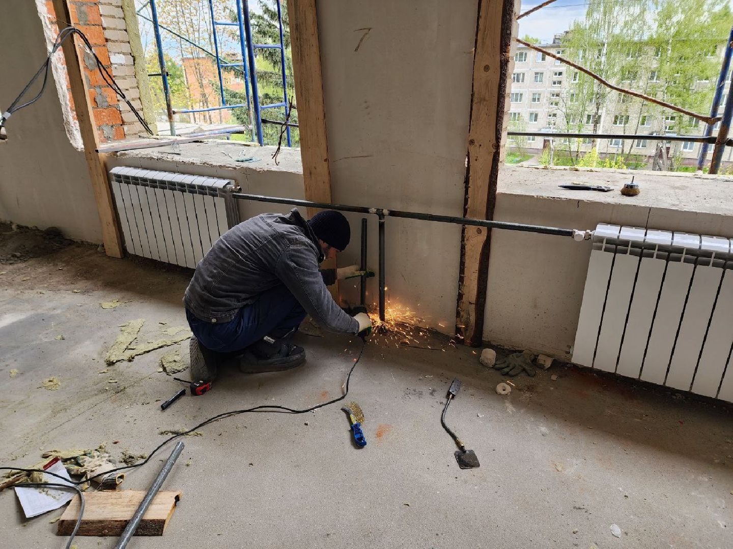 Солнечногорск, Ремонт школы, Ремонтные работы, Лицей, Ученики,