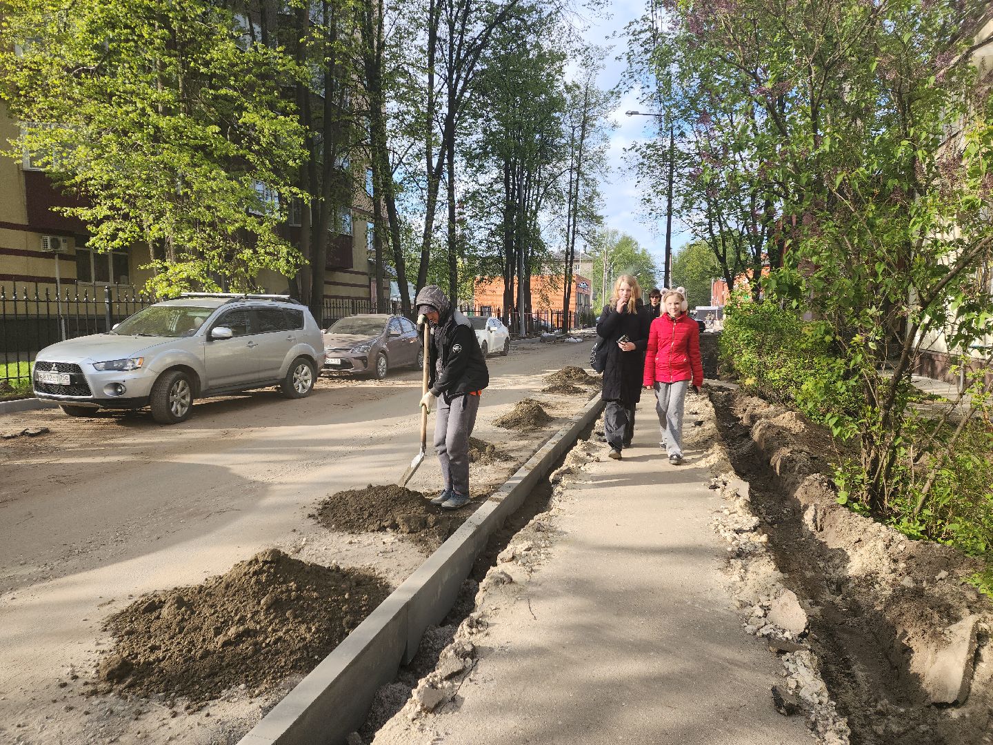 пушкино, ремонт дорог, асфальтирование дорог, асфальтовое покрытие,