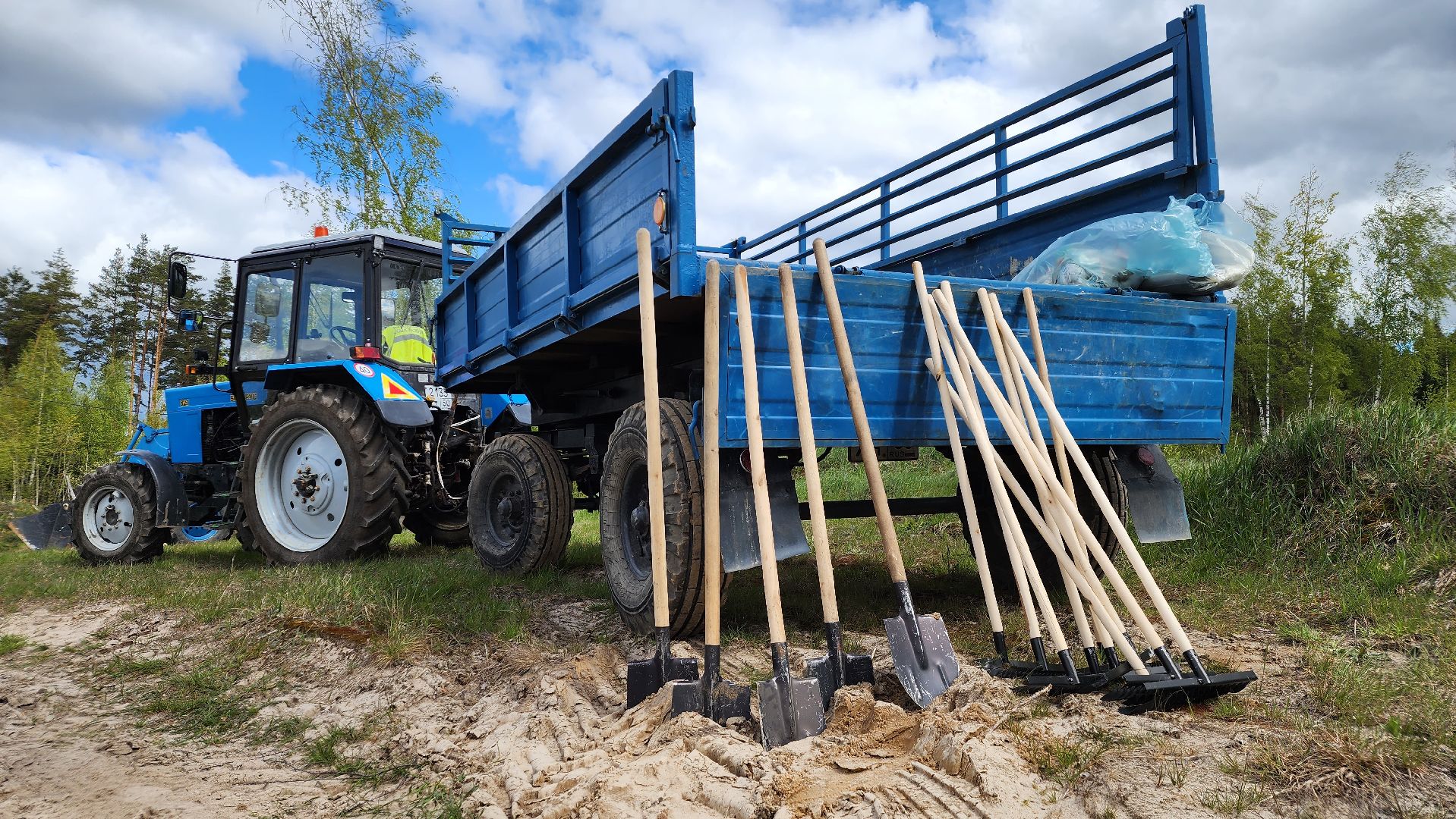 субботник, многодетные семьи, семьи участников сво, Лосино-Петровский,