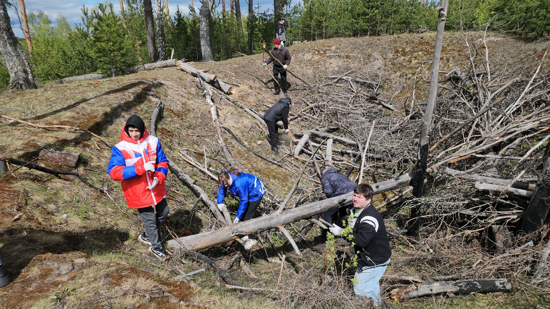 субботник, многодетные семьи, семьи участников сво, Лосино-Петровский,