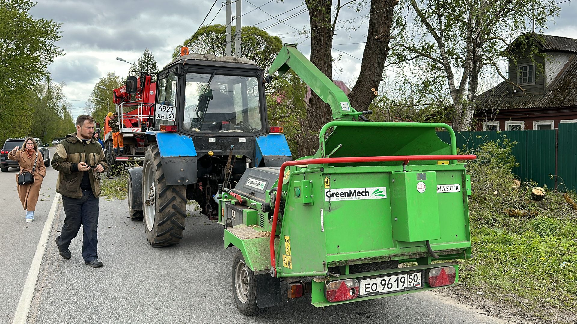 Клин, общество, ЖКХ, аварийные деревья,