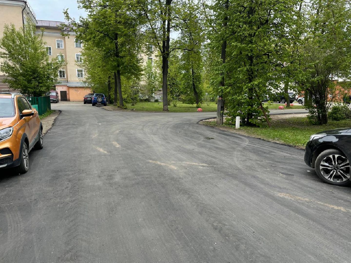 ямочный ремонт, Лосино-Петровский, дороги,