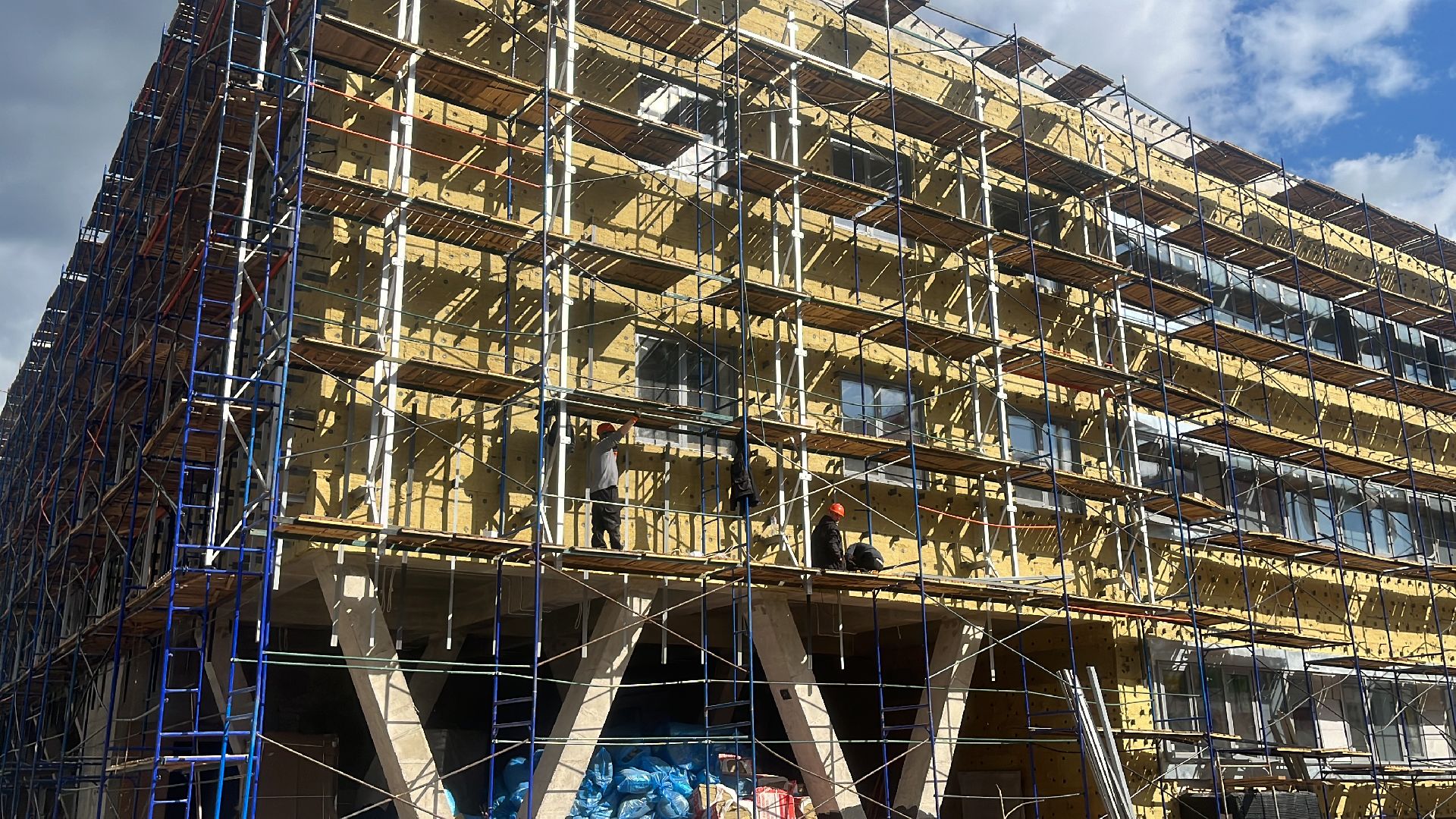 стройка, строителтство, школа, школа 1500 мест, строительство школы,