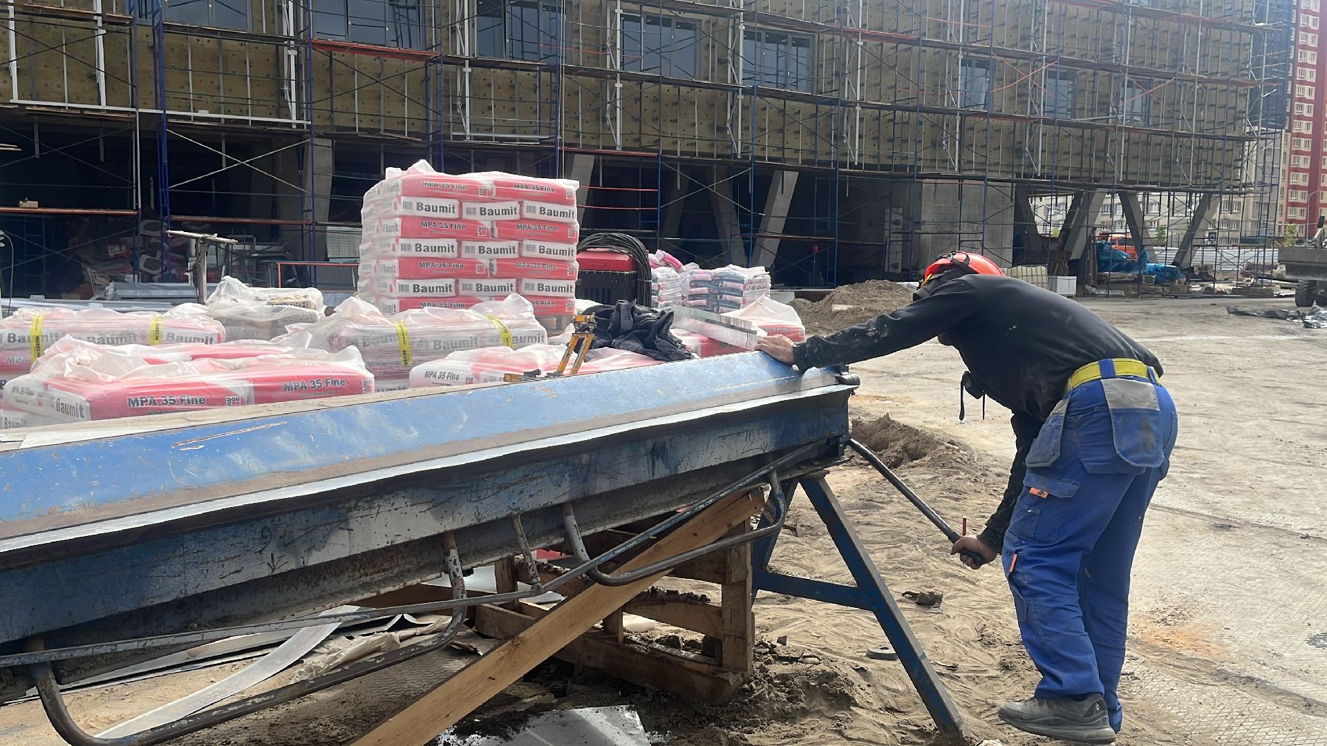 стройка, строителтство, школа, школа 1500 мест, строительство школы,