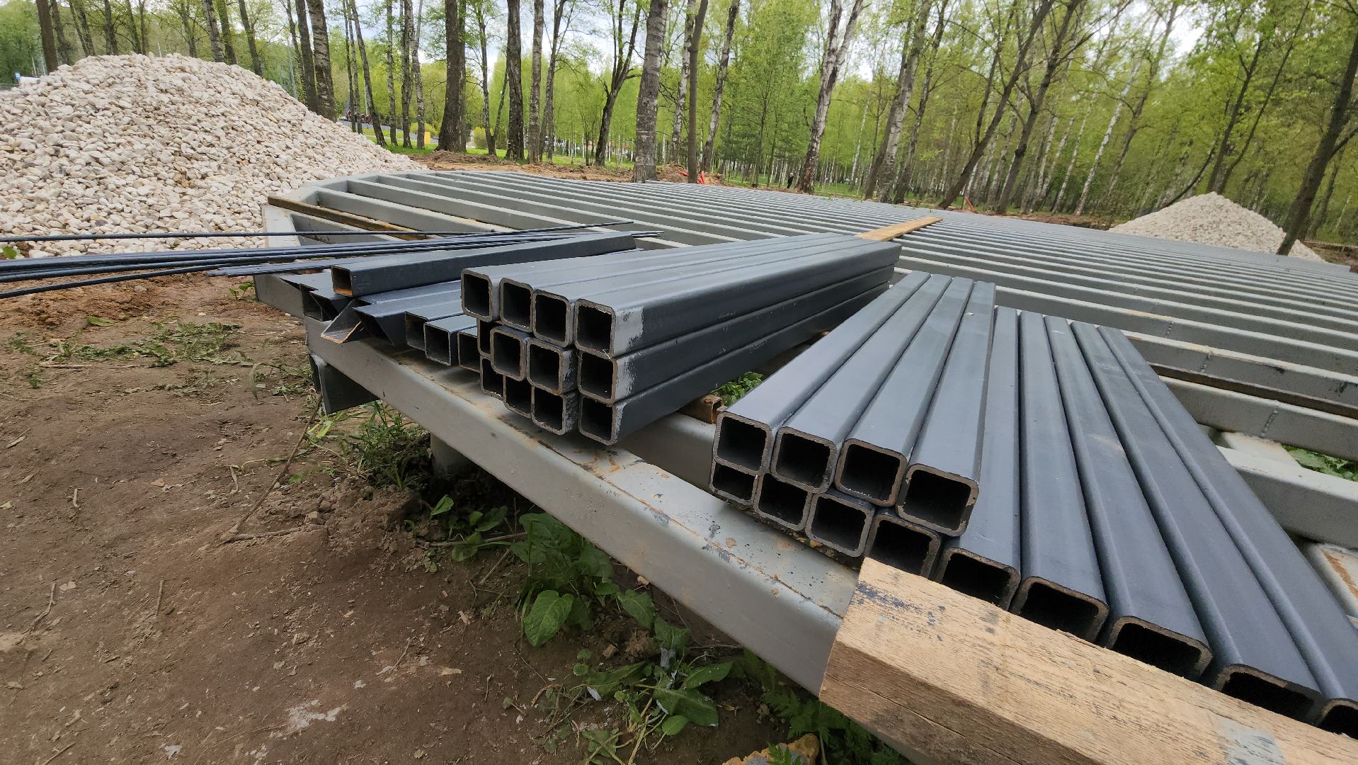 реконструкция парка, Лобня, благоустройство,