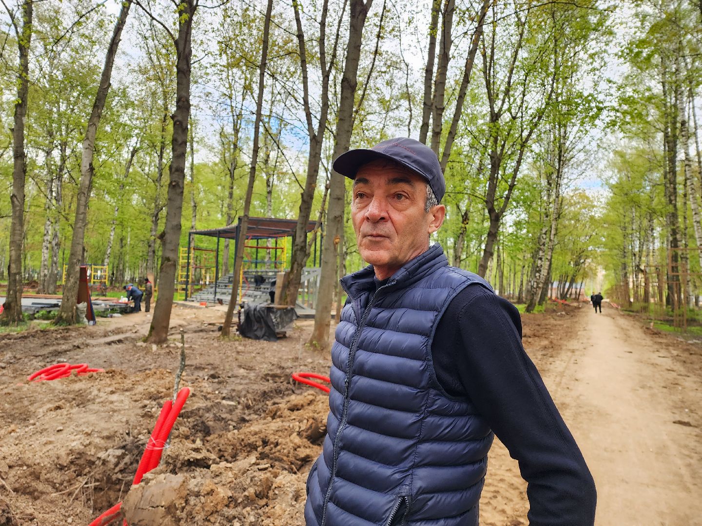 реконструкция парка, Лобня, благоустройство,