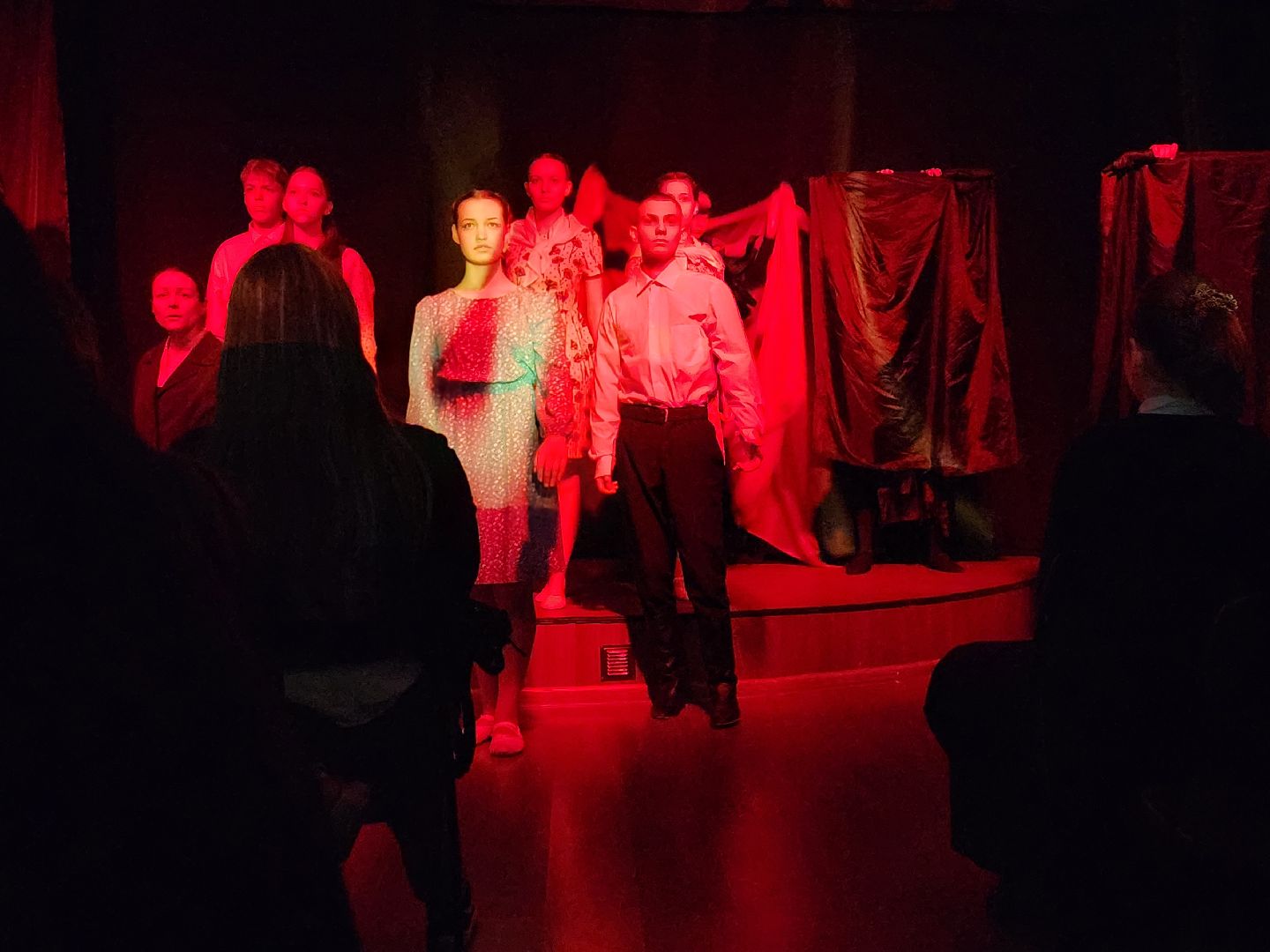 литературно-пластический спектакль, Великая Отечественная война, молодежный социальный театр, Ногинск, Богородский городской округ,