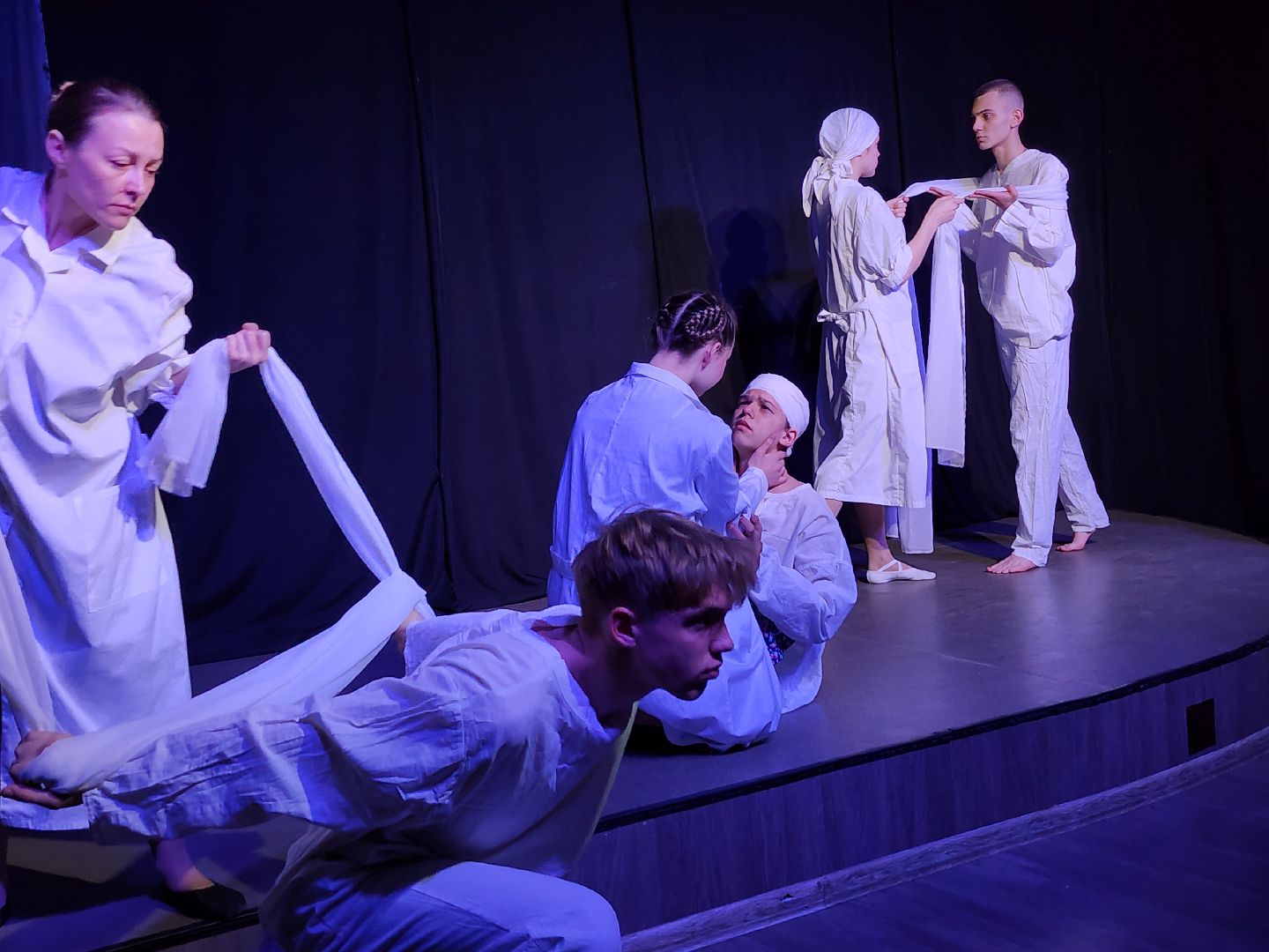 литературно-пластический спектакль, Великая Отечественная война, молодежный социальный театр, Ногинск, Богородский городской округ,