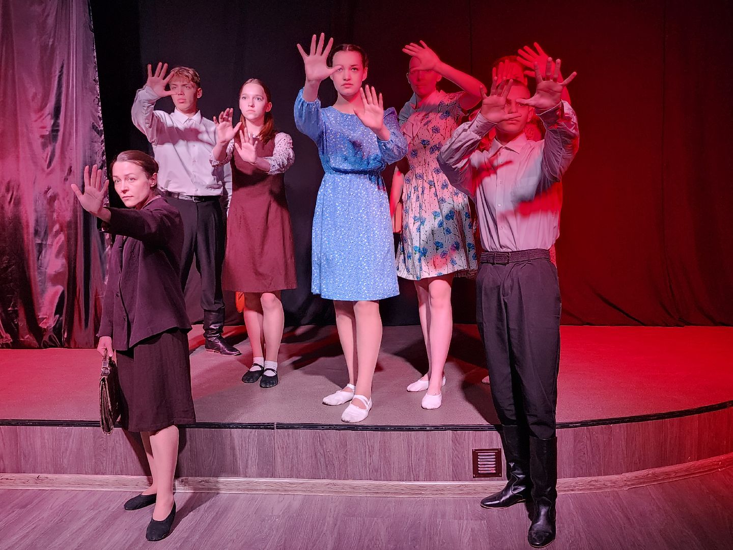 литературно-пластический спектакль, Великая Отечественная война, молодежный социальный театр, Ногинск, Богородский городской округ,