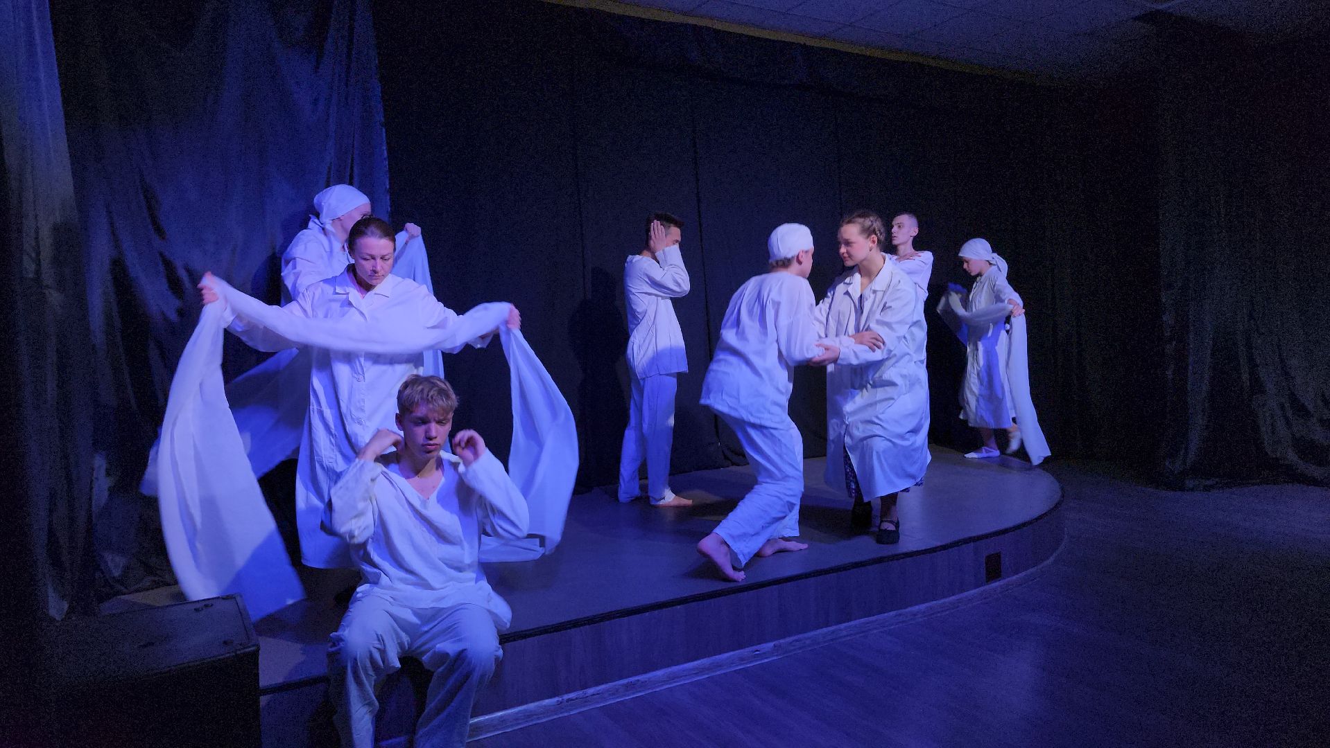 литературно-пластический спектакль, Великая Отечественная война, молодежный социальный театр, Ногинск, Богородский городской округ,